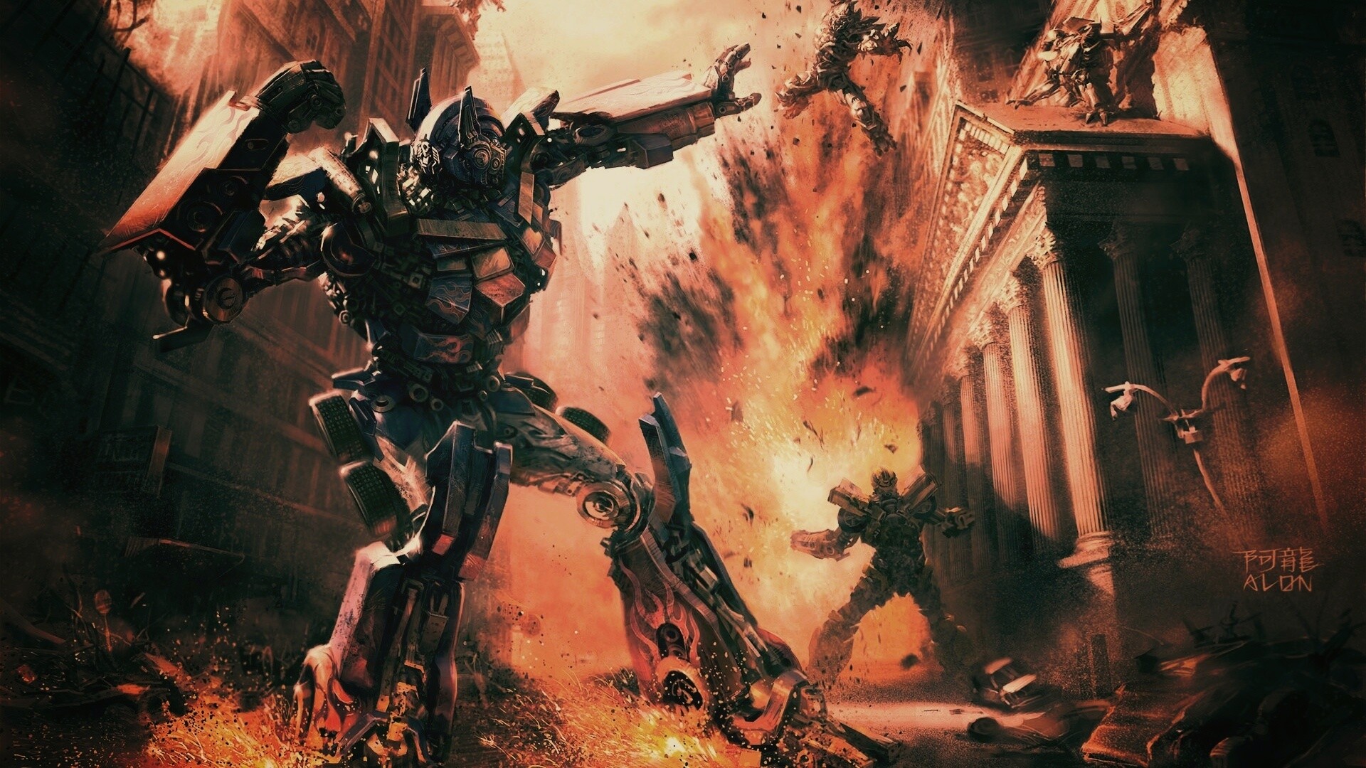 Автоботы против Десептиконов обои