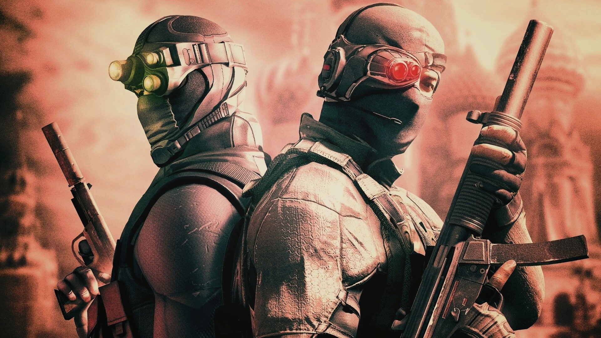 Герои Splinter Cell Conviction в Москве обои