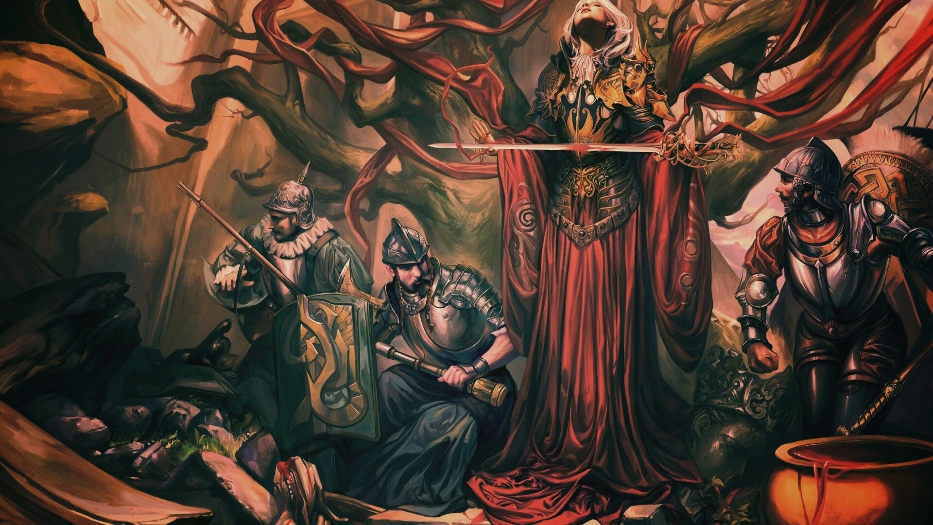 Королева с мечем обои