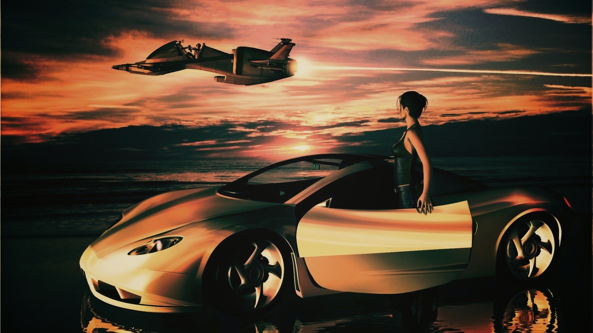 Транспорт будущего обои