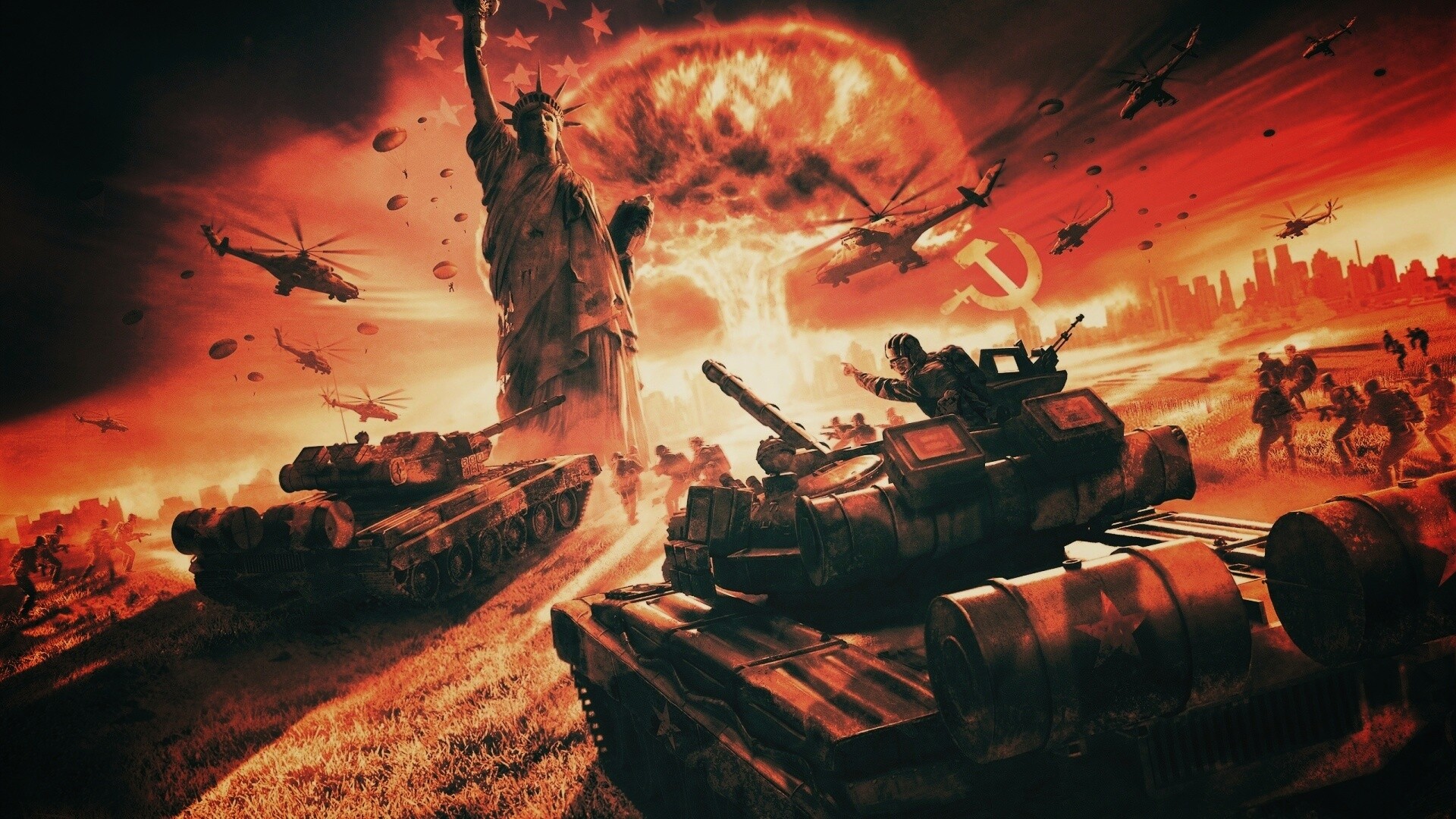 Победа СССР над Америкой обои