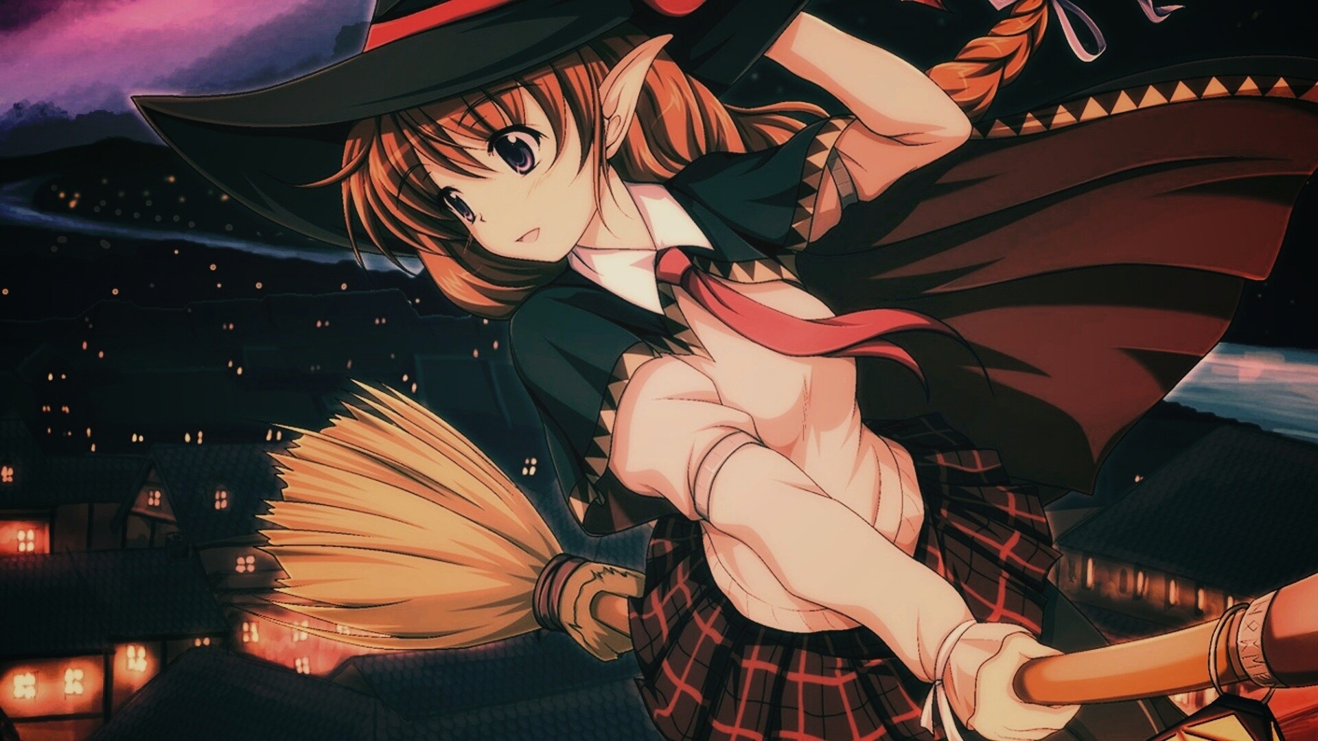 Эльфийская ведьмочка обои