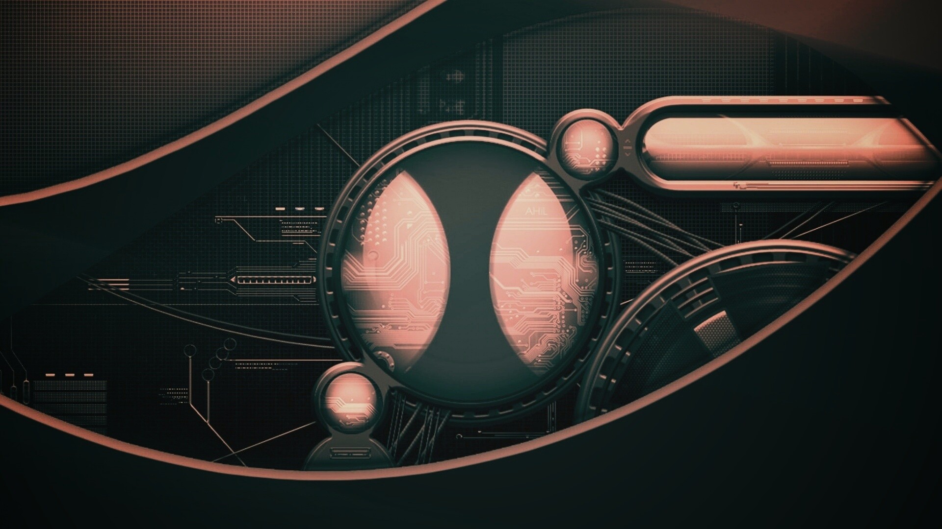 Электросхема обои