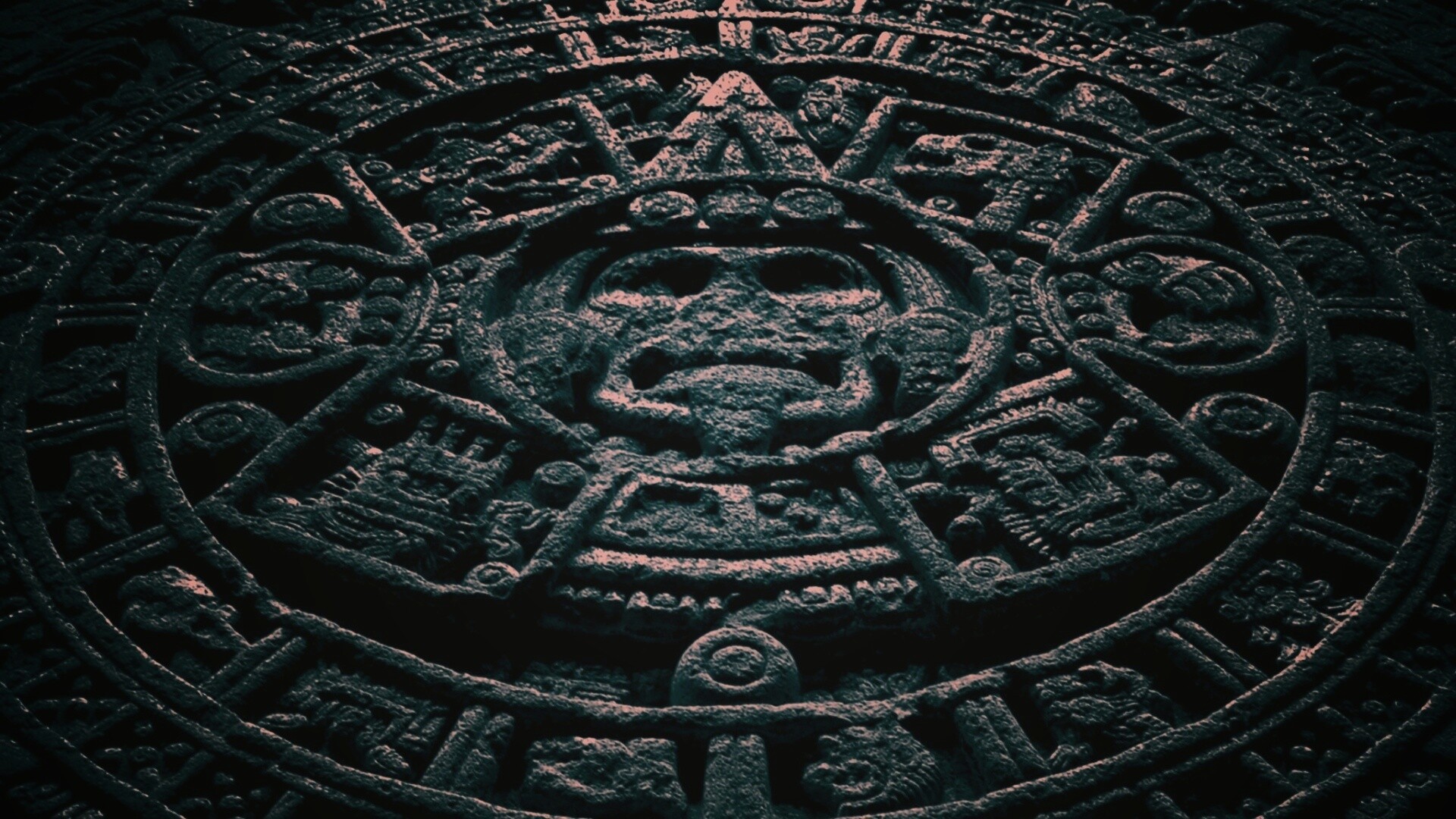 Индейские записи высеченные в камне обои