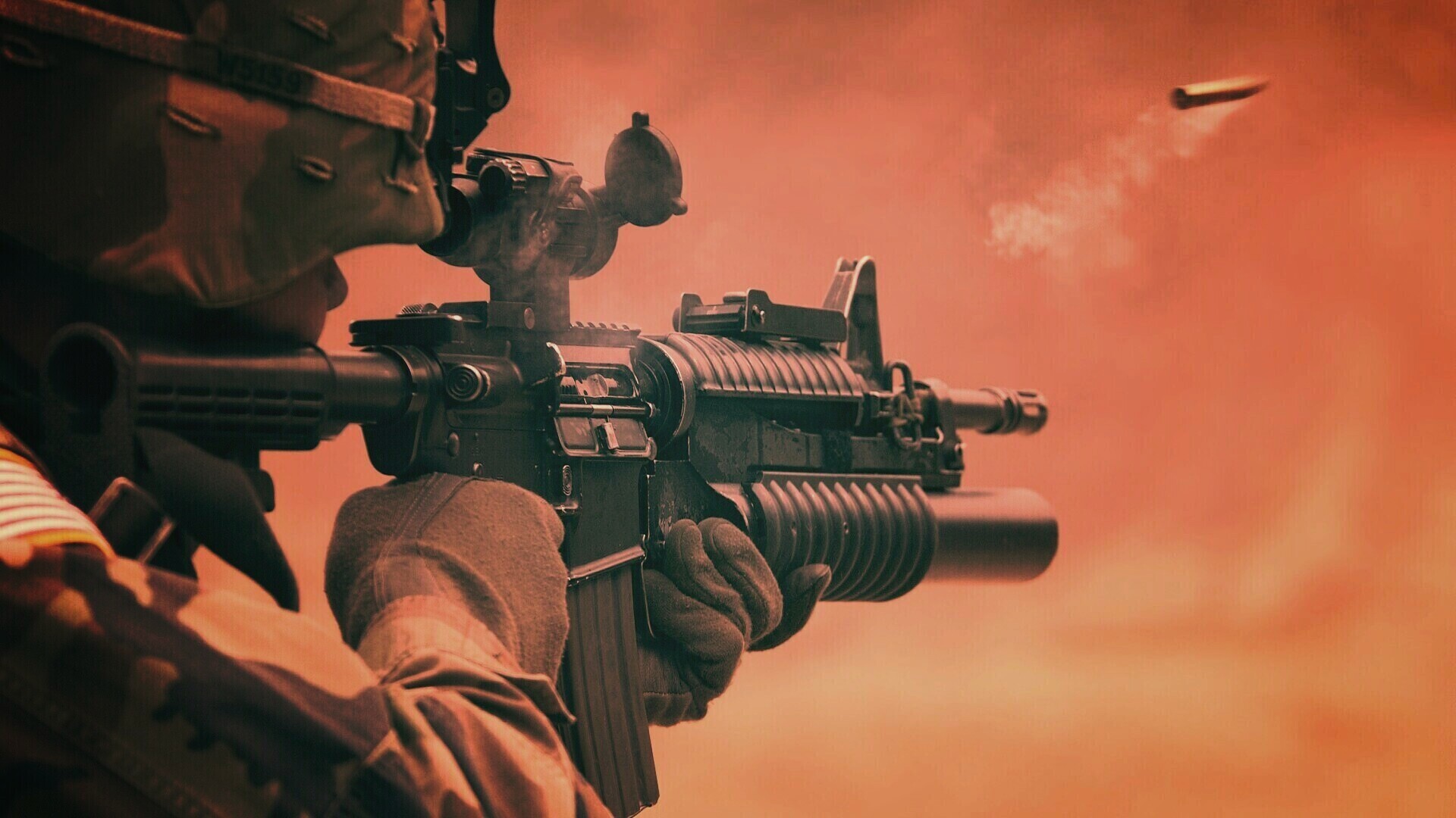 Выстрел обои