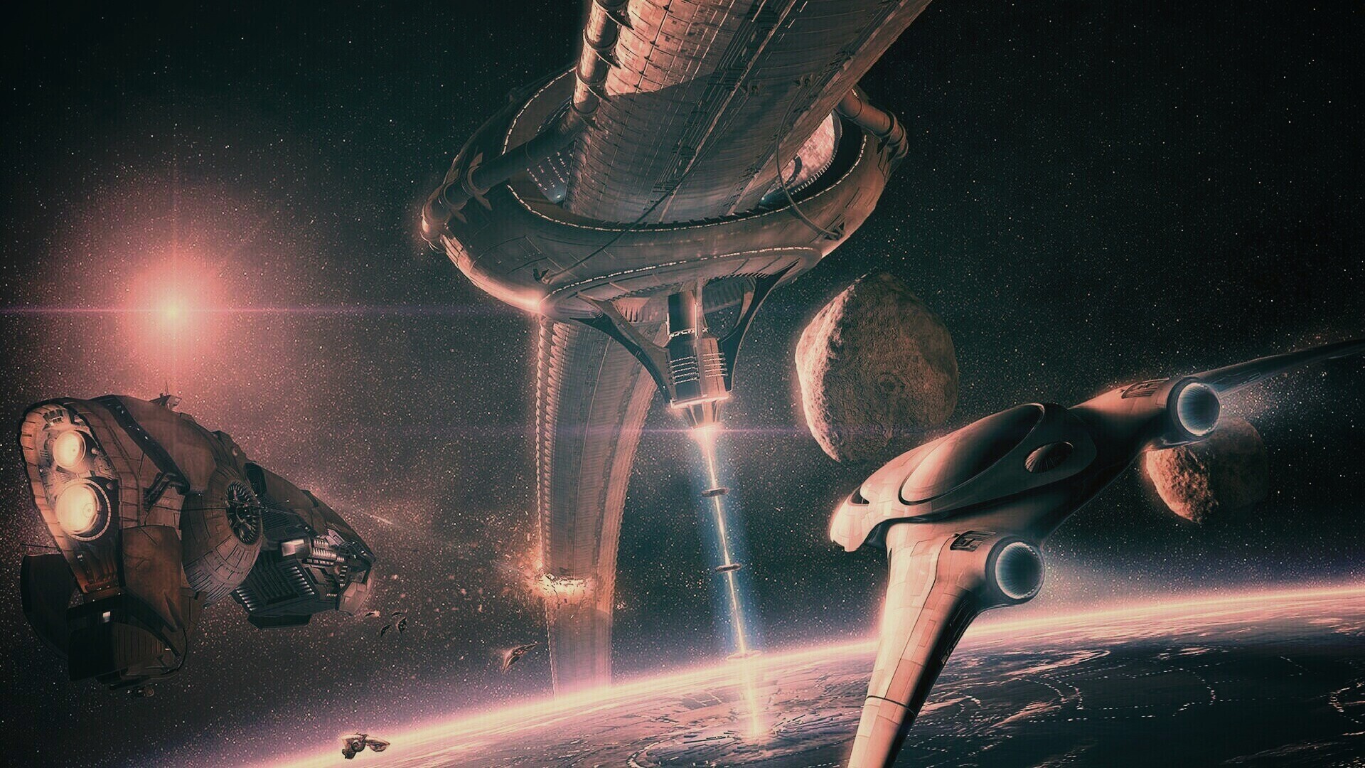 На орбите обои