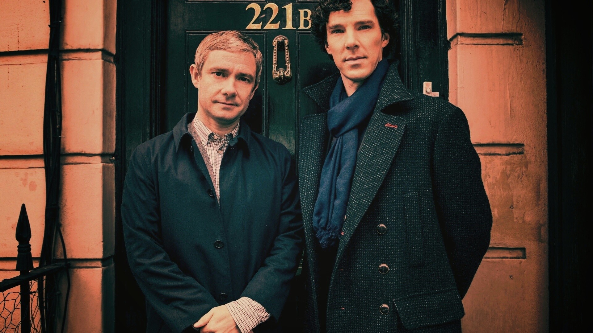 Шерлок и Ватсон обои
