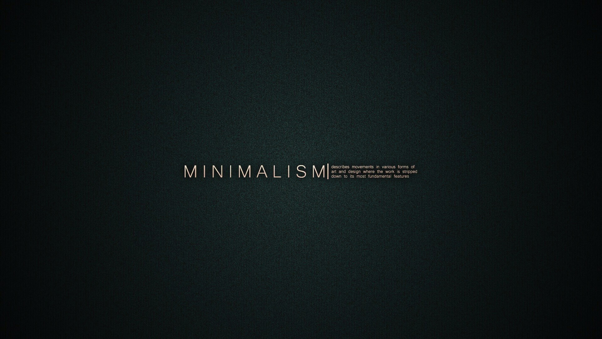 Минимализм обои