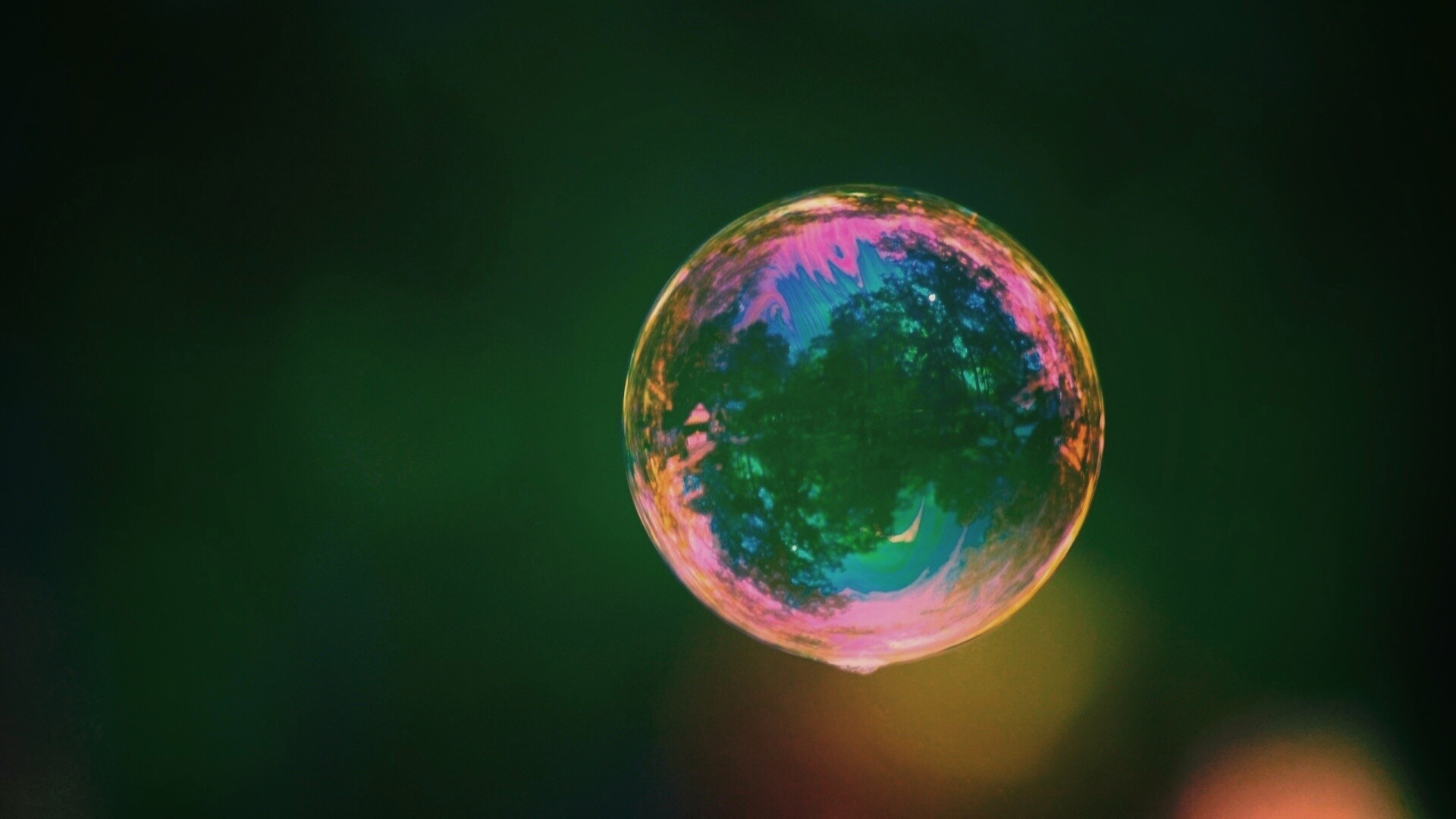 Мыльный пузырь обои