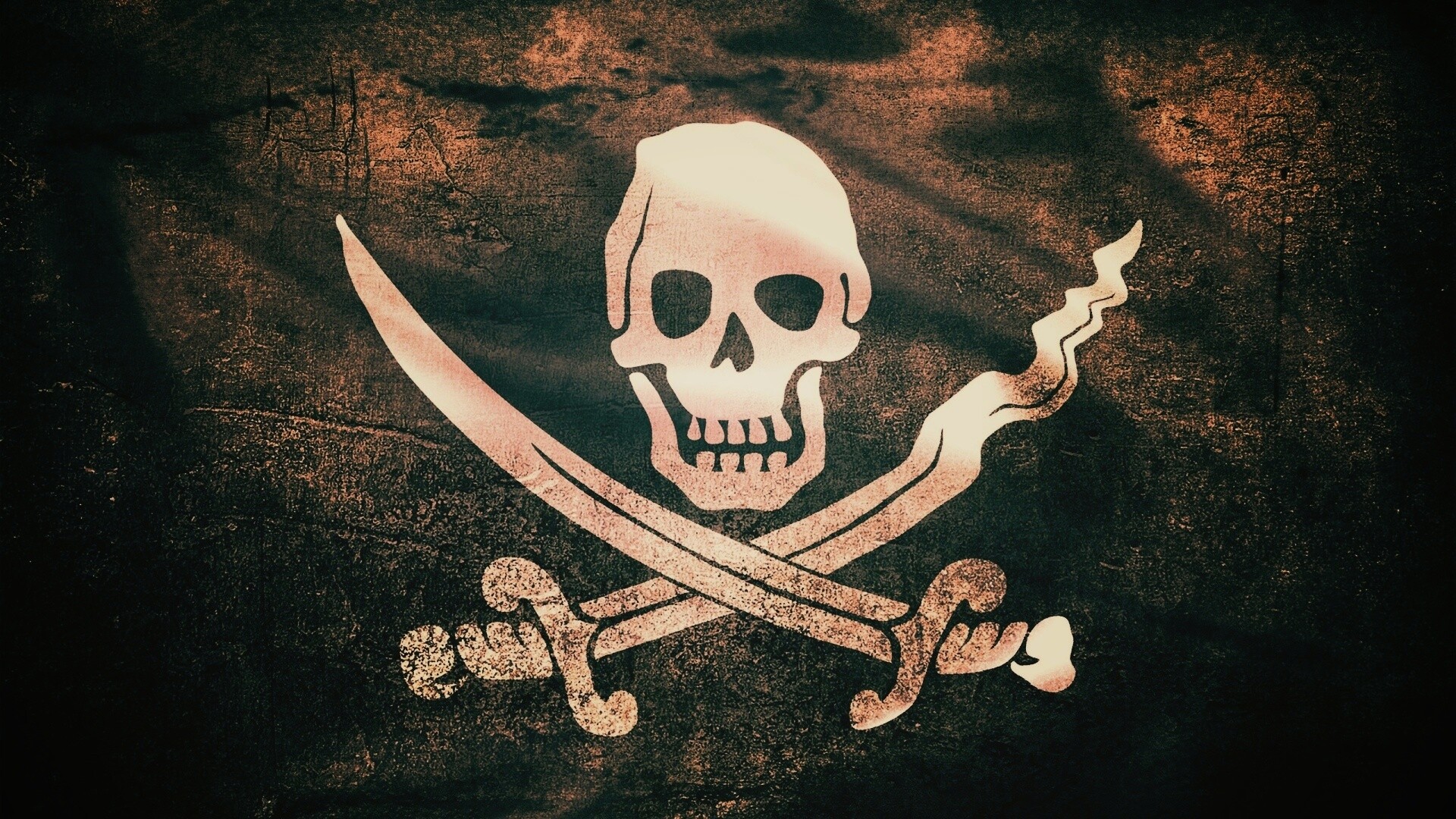 Пиратский флаг обои