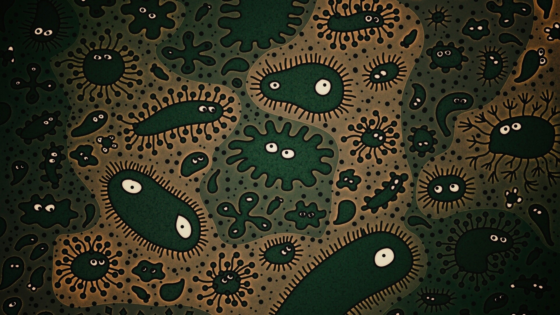 Микроорганизмы обои