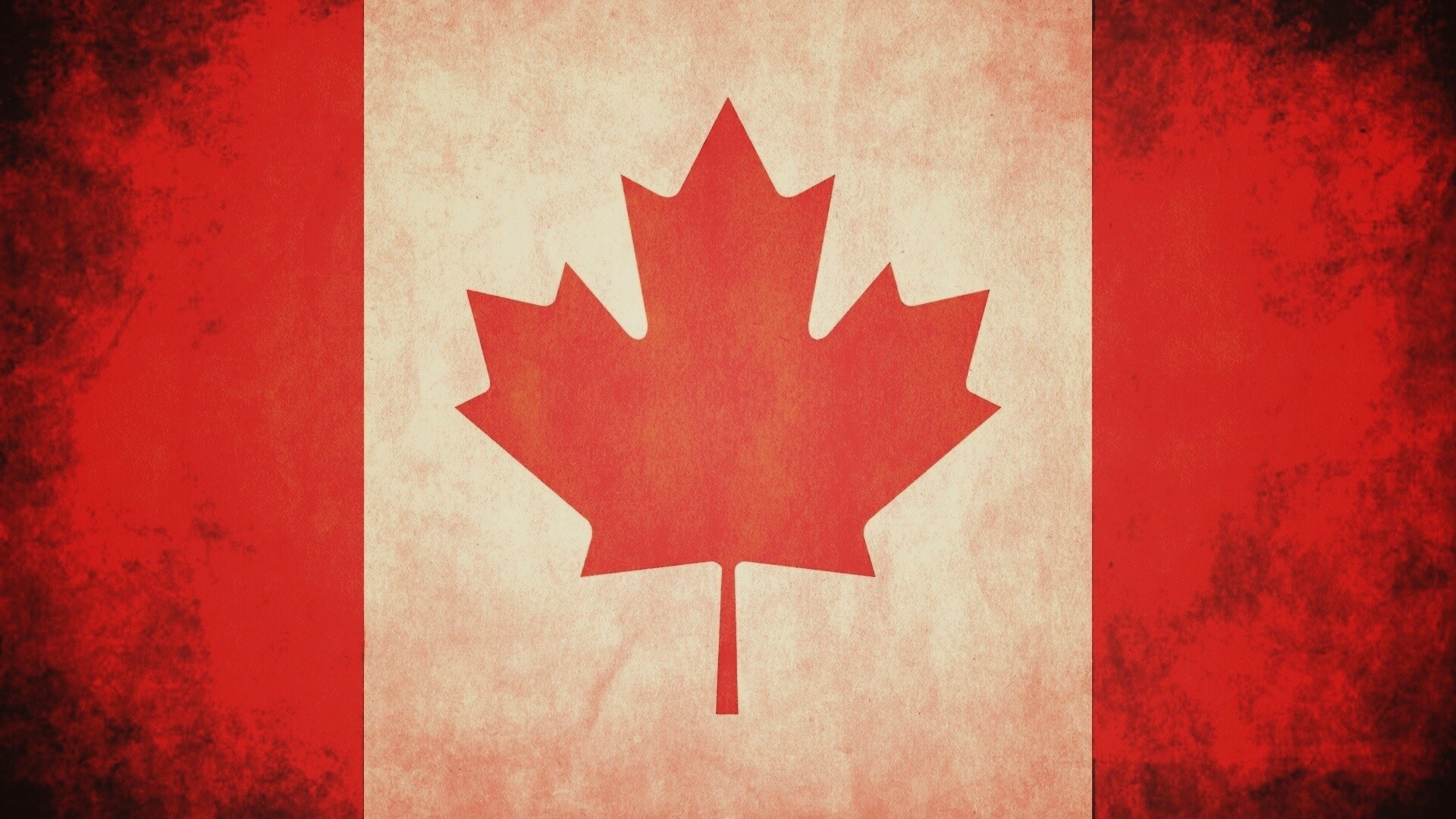 Флаг канады, кленовый лист обои