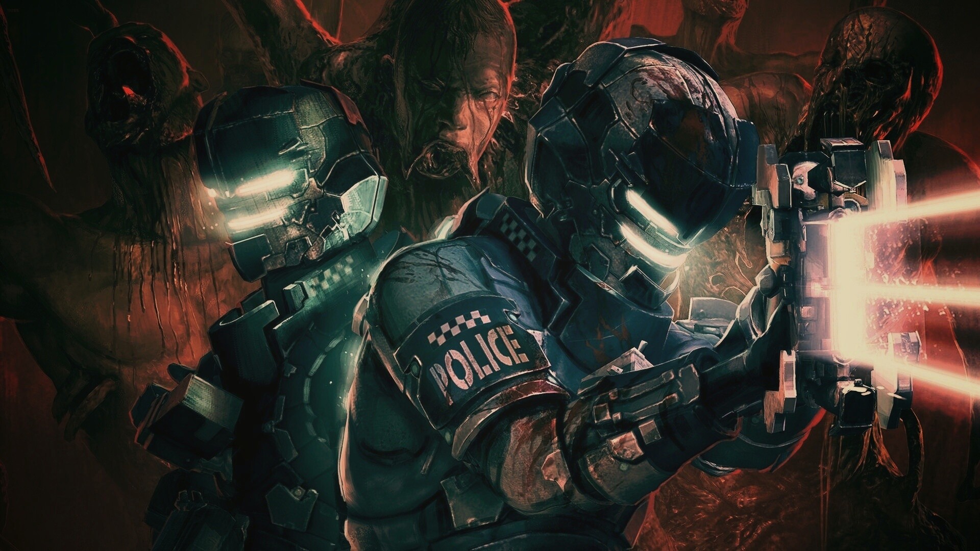 Dead Space полиция обои