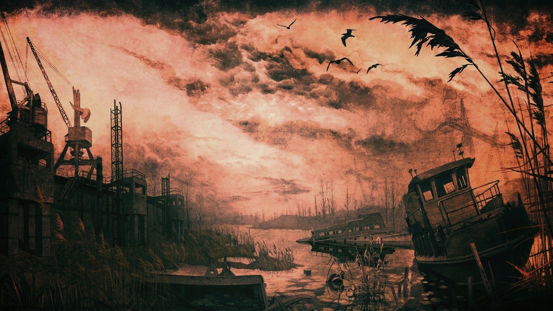 Вселенная сталкера обои