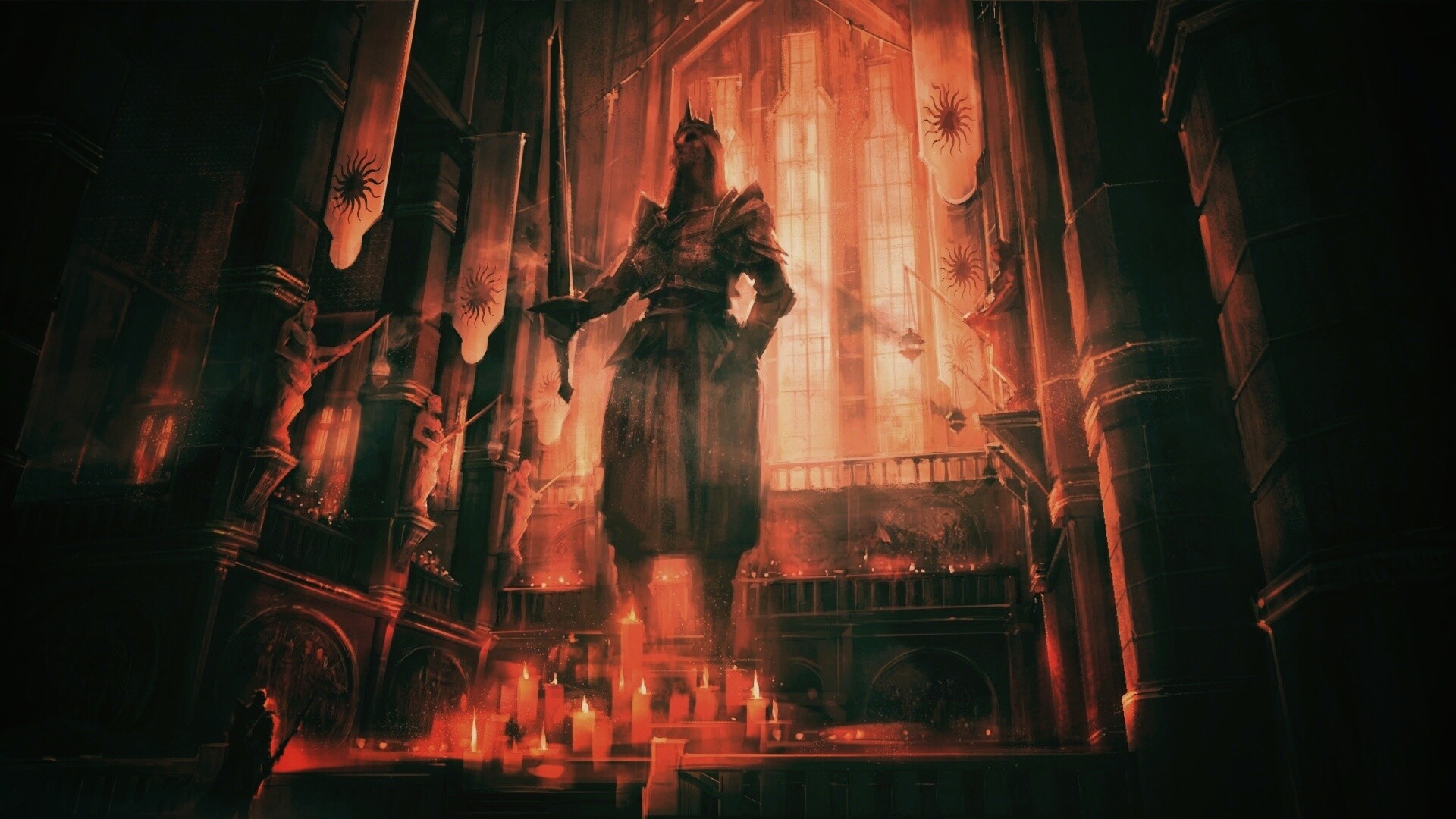 Алтарь из Dragon Age обои