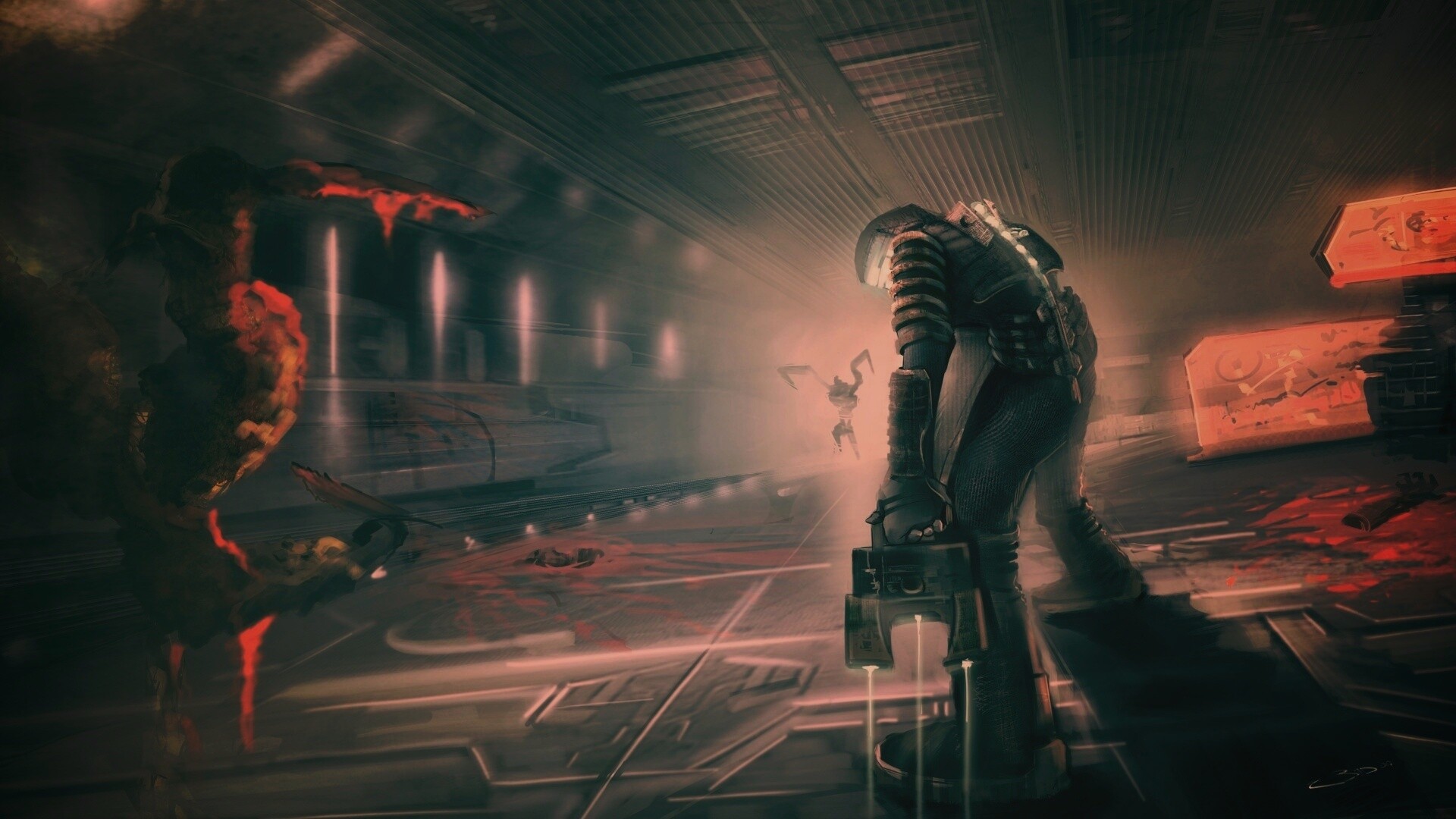 Фан арт Dead Space обои