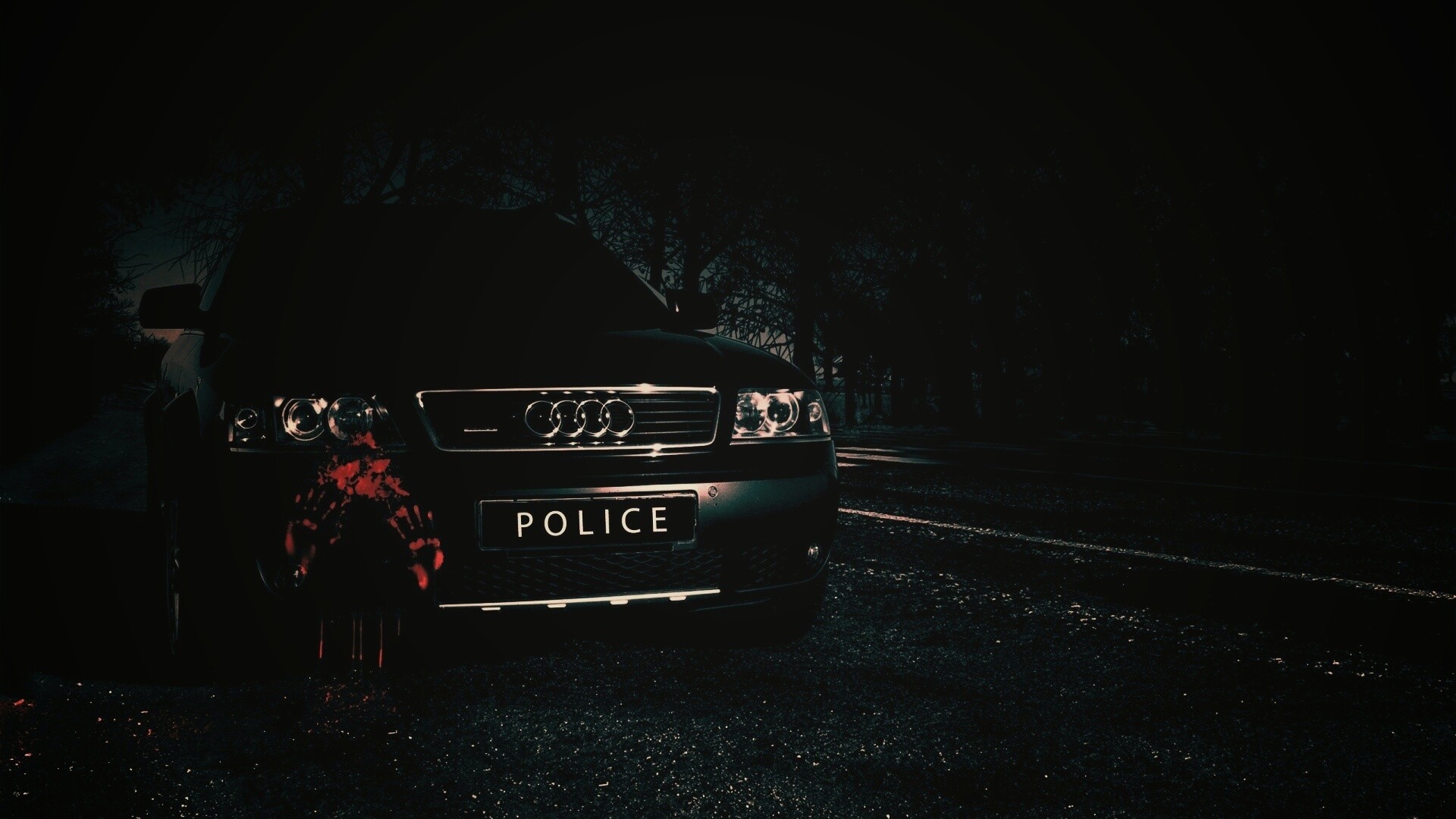 Сбившая человека машина обои