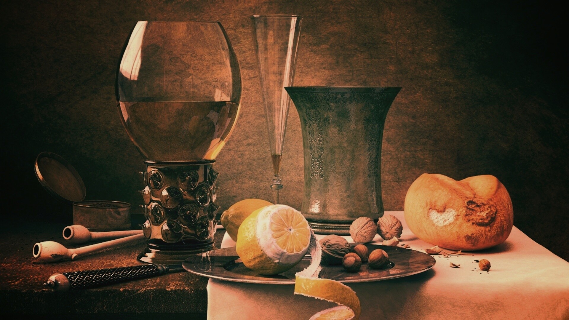 Натюрморт обои