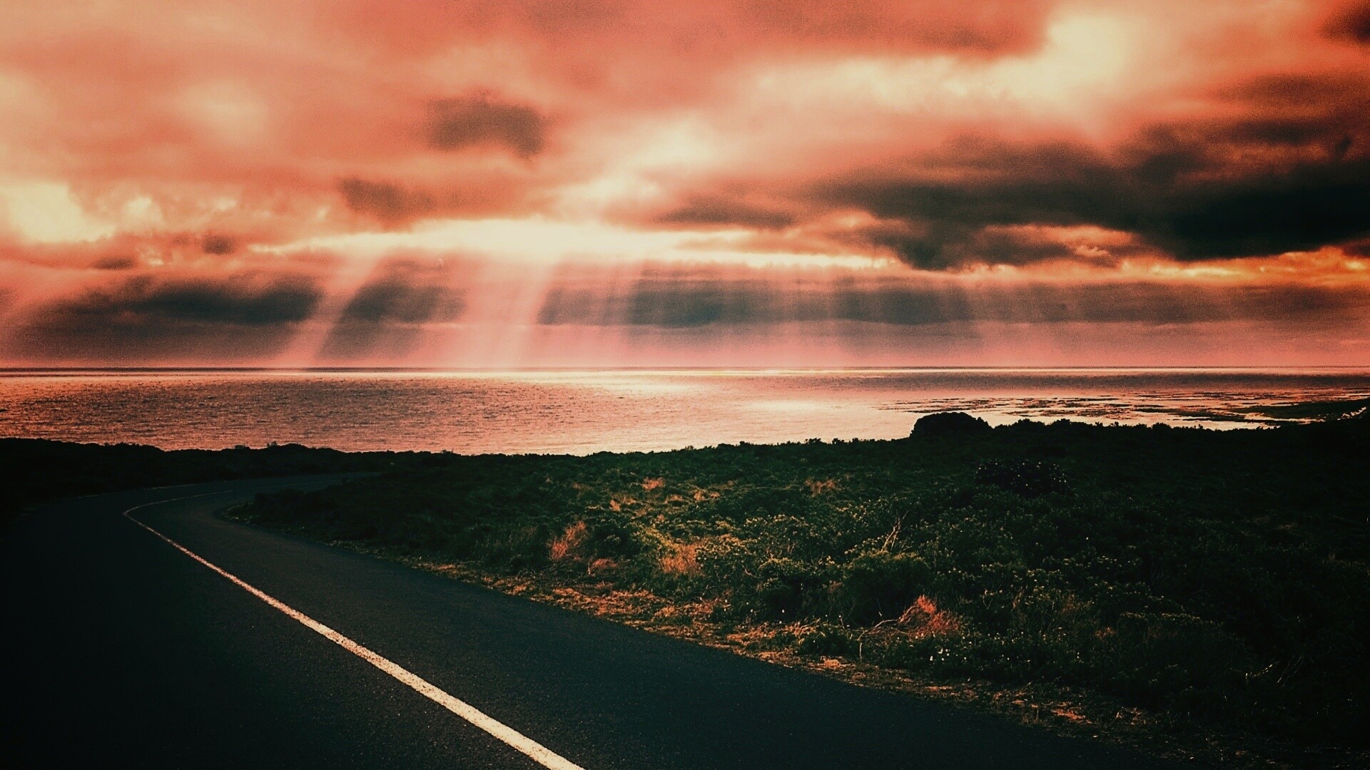 Дорога обои