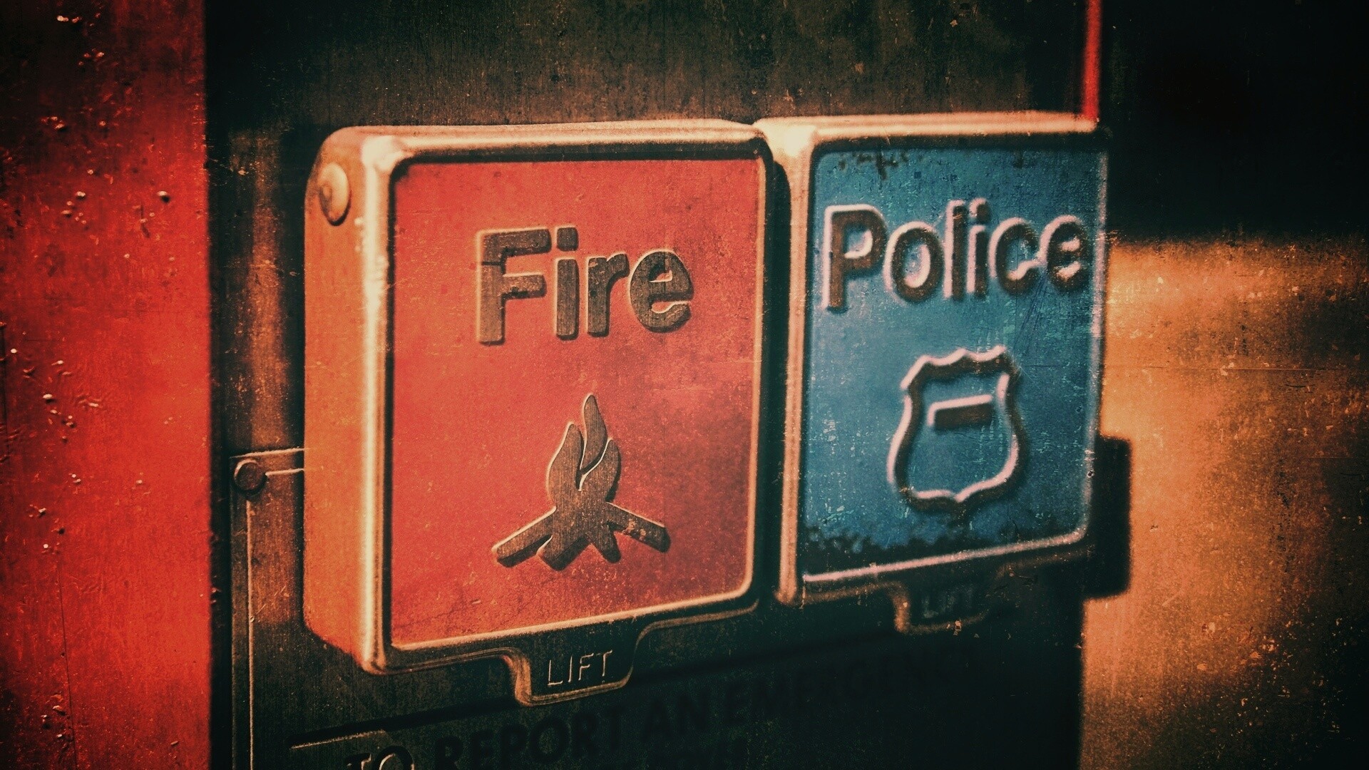 "Экстренные" кнопки обои