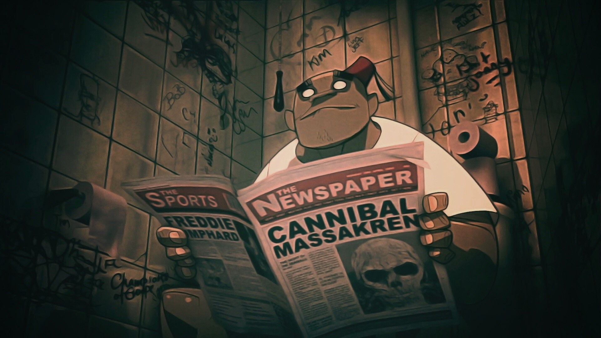 Рассел Хоббс из Gorillaz обои