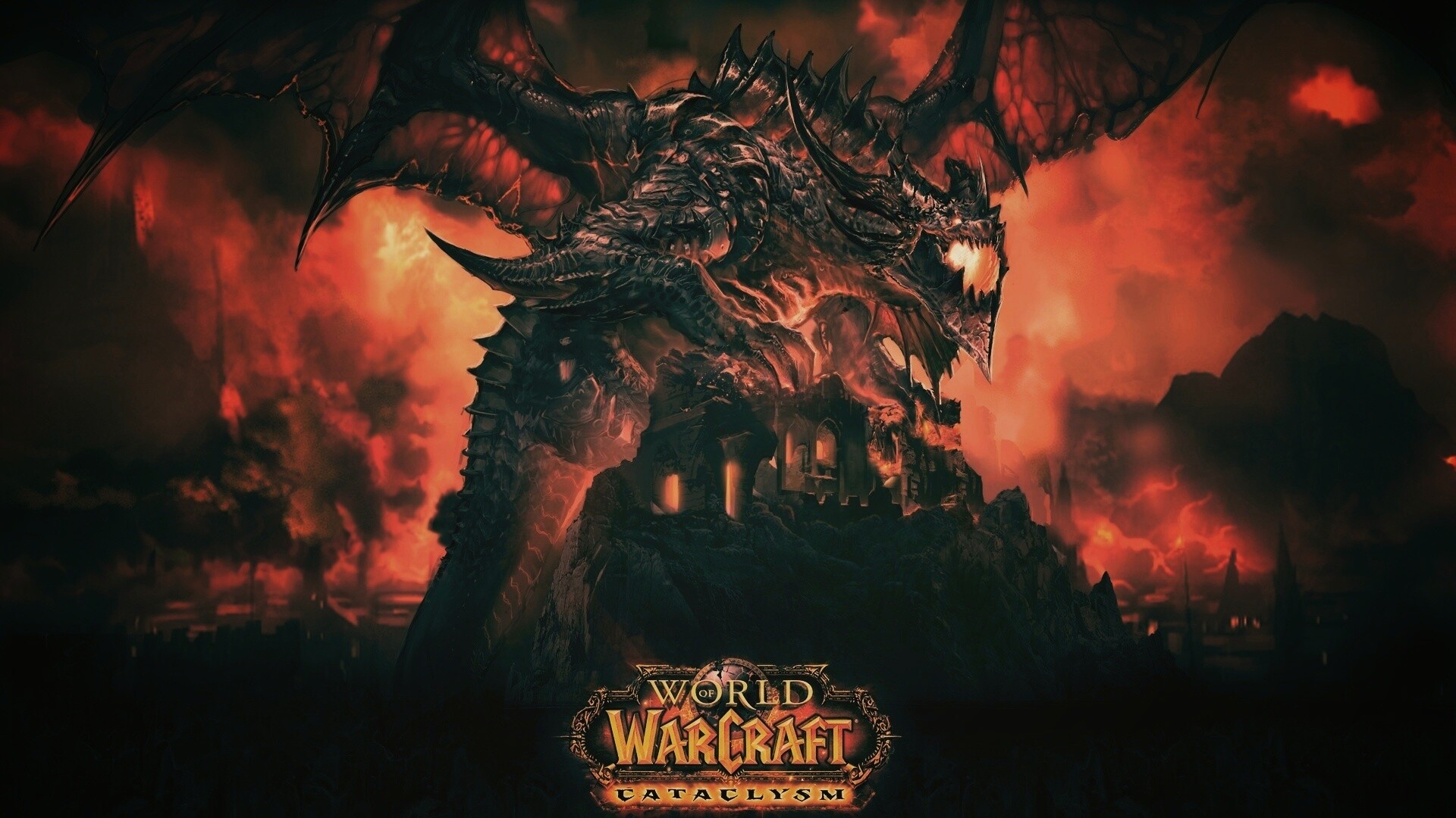 Дракон из WoW обои
