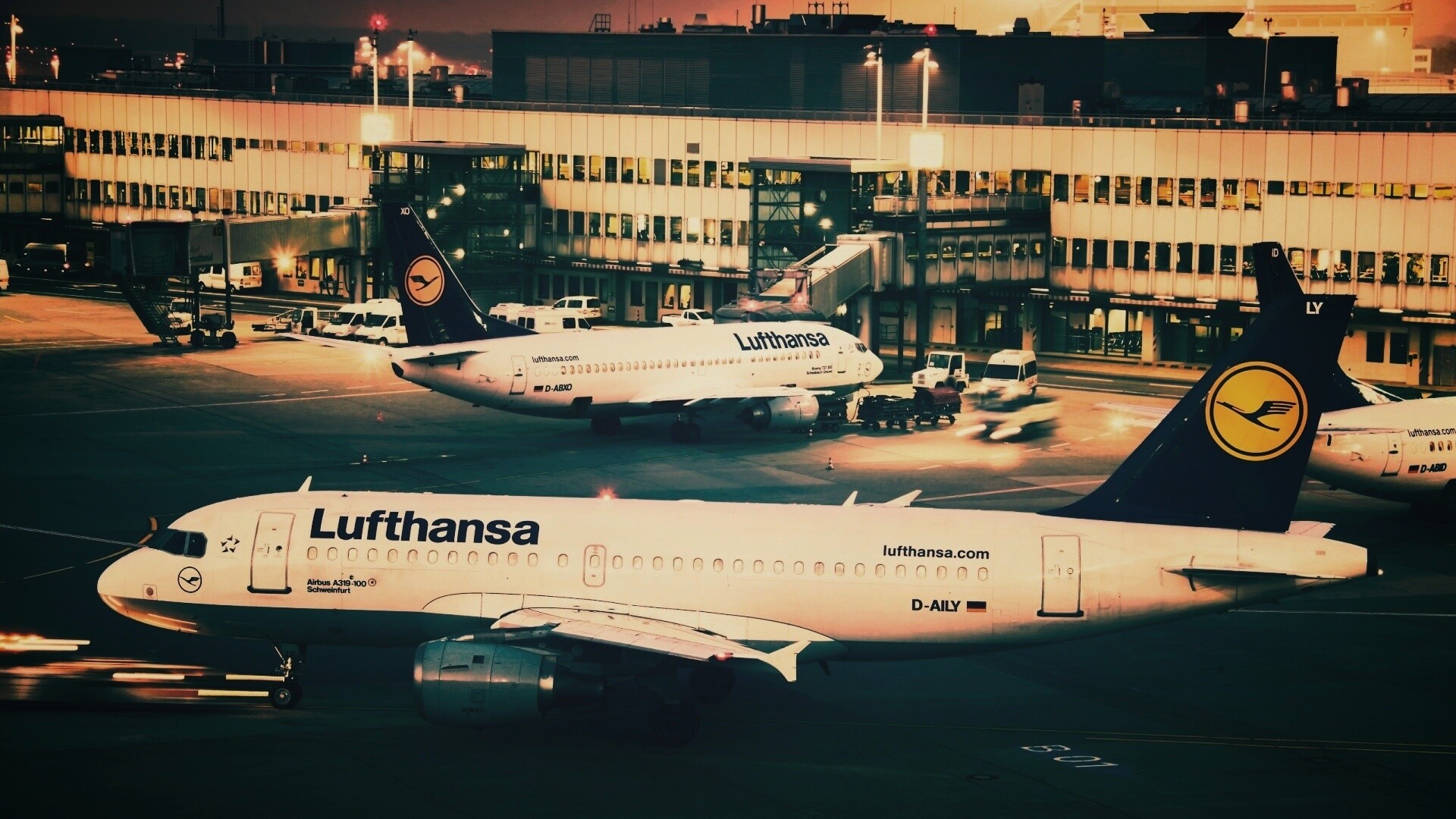 Атмосфера аэропорта обои