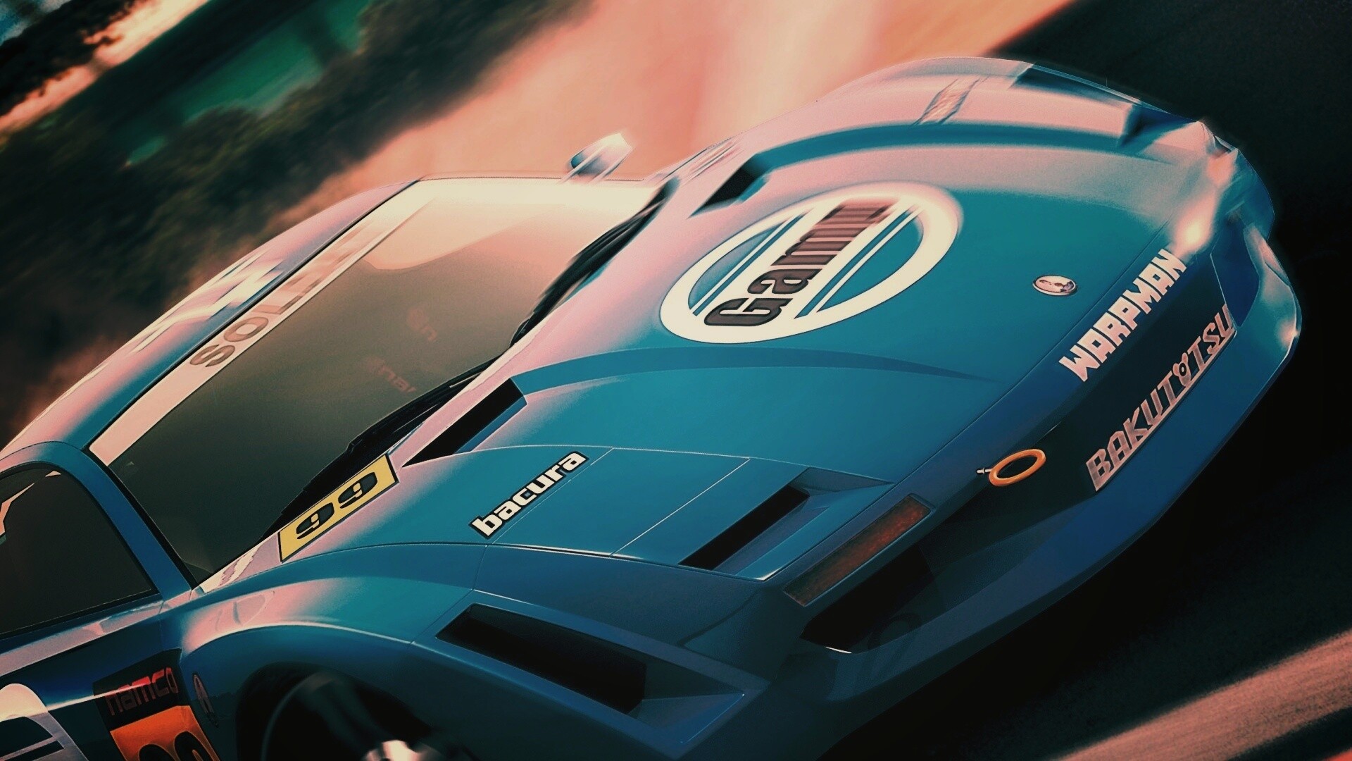 Гоночный автомобиль обои