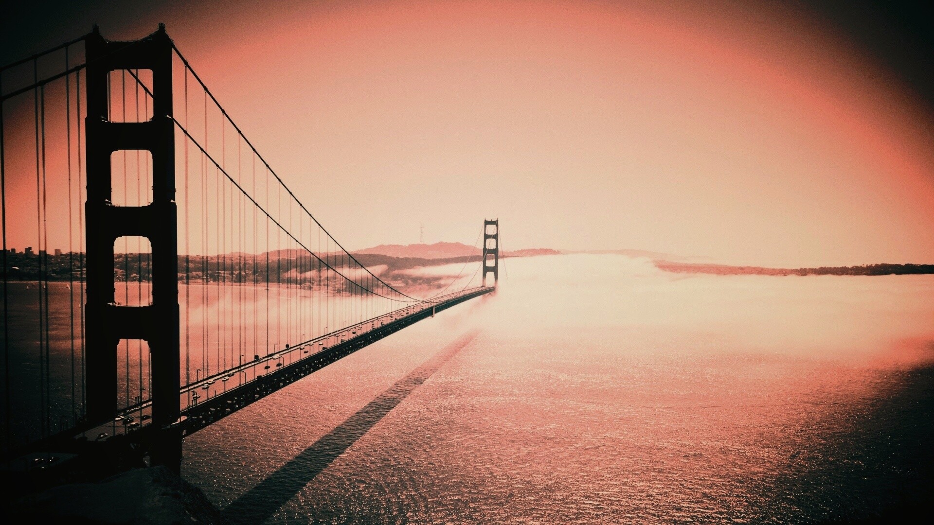 Мост Золотые Ворота обои