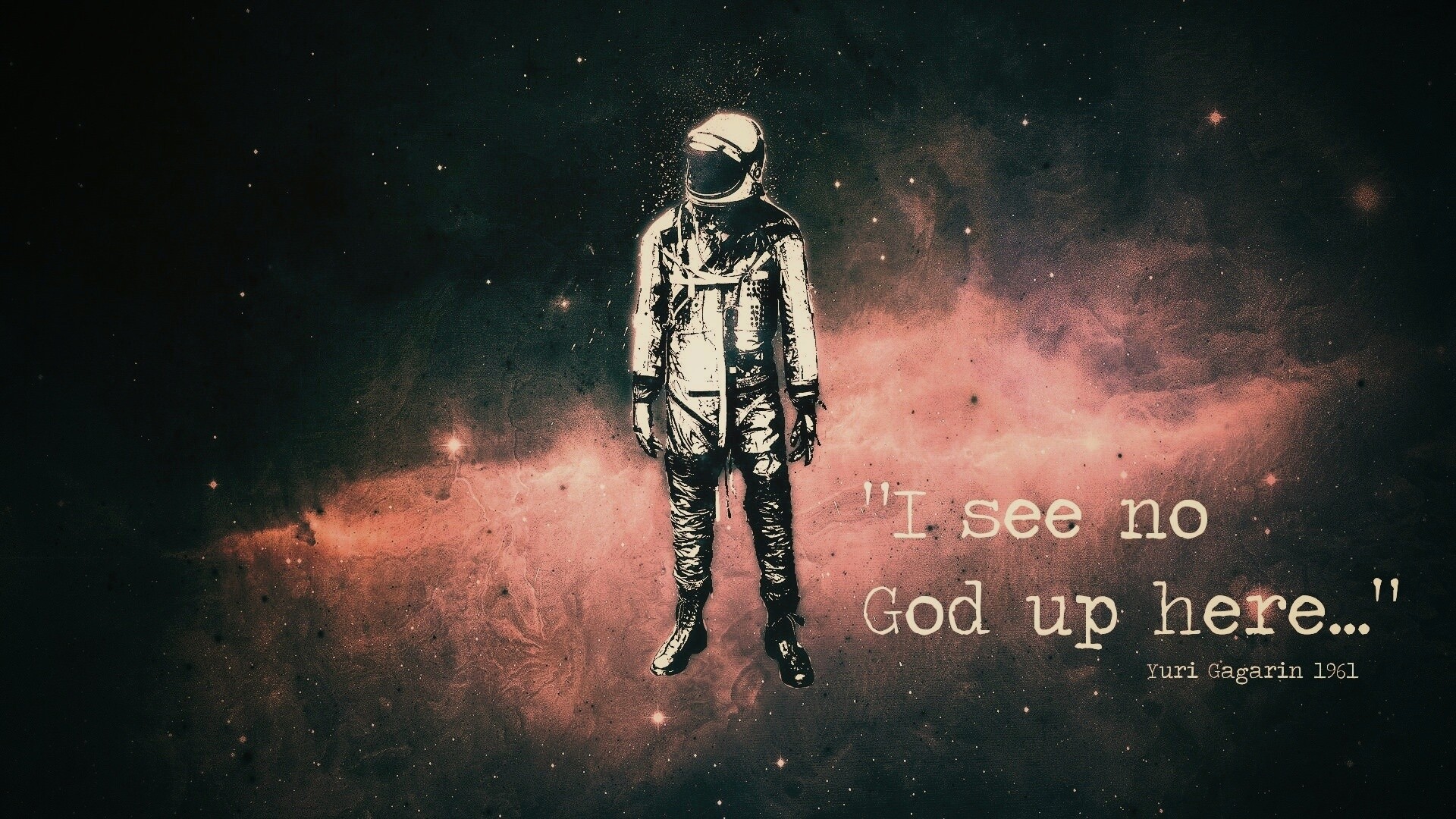 Я не видел там бога обои