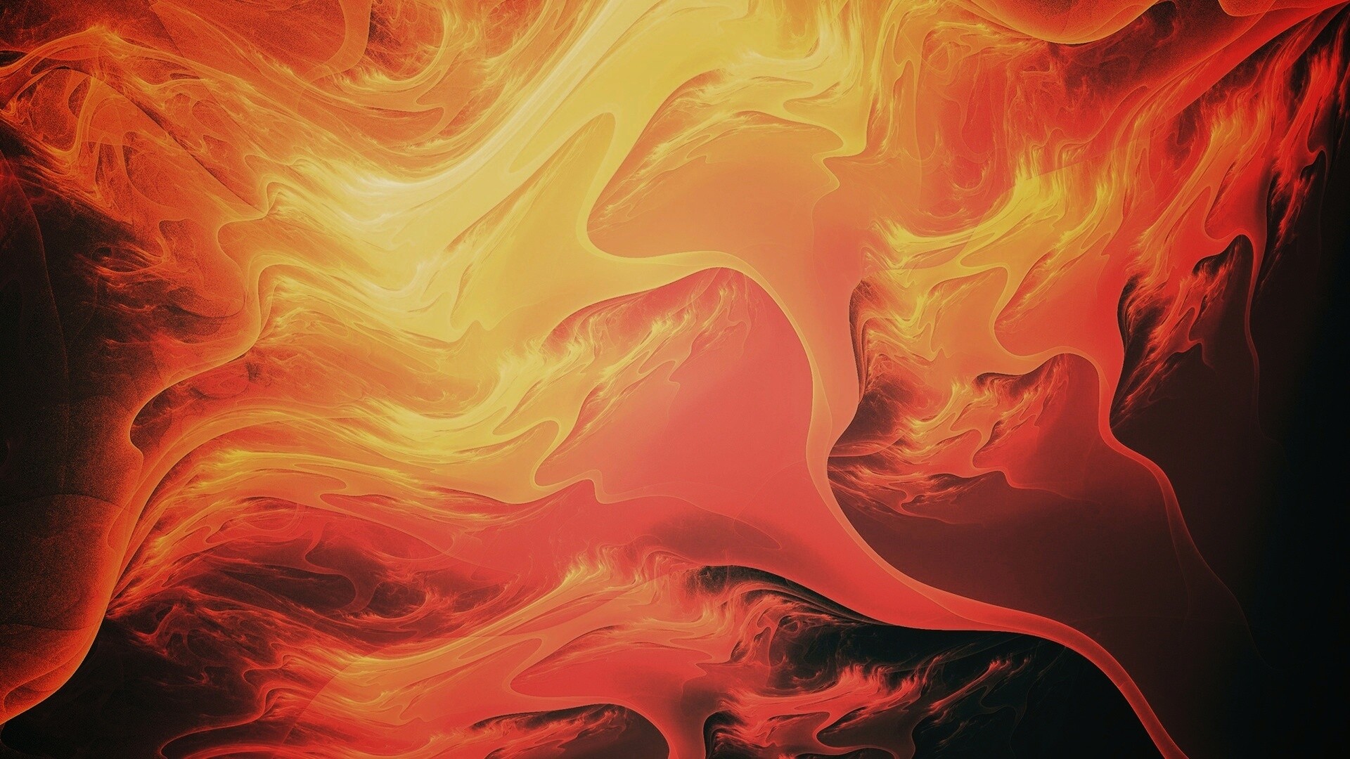 Абстрактная лава обои