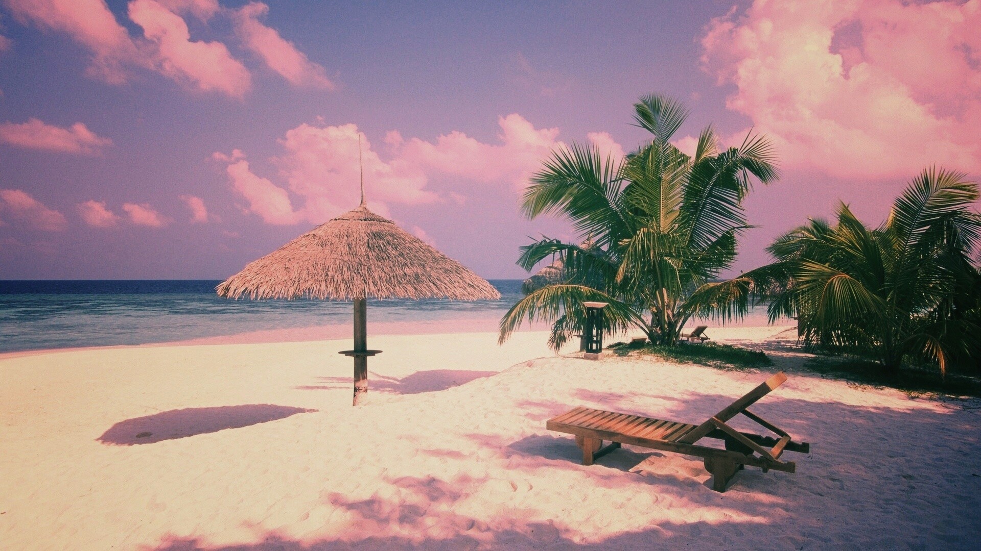 Рай на мальдивах обои