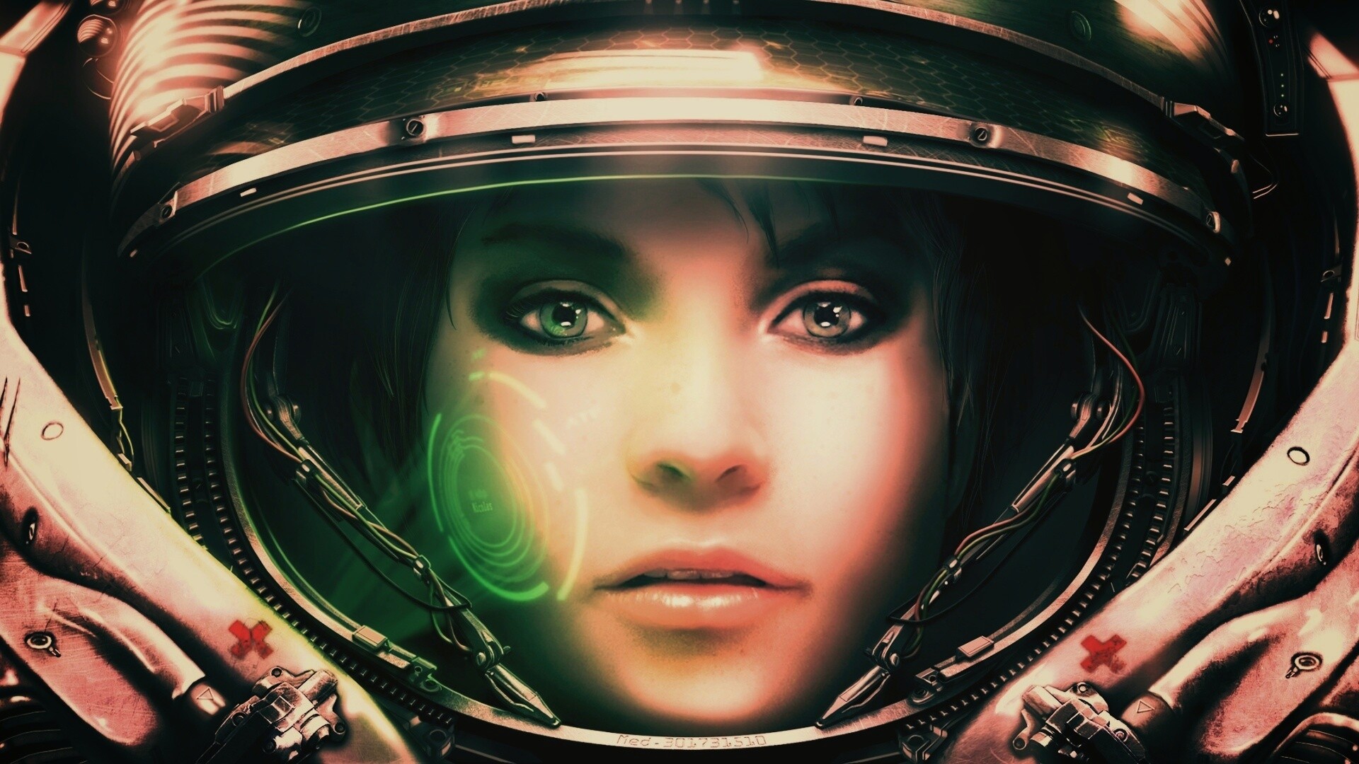 Медик из вселенной Star Craft 2 обои