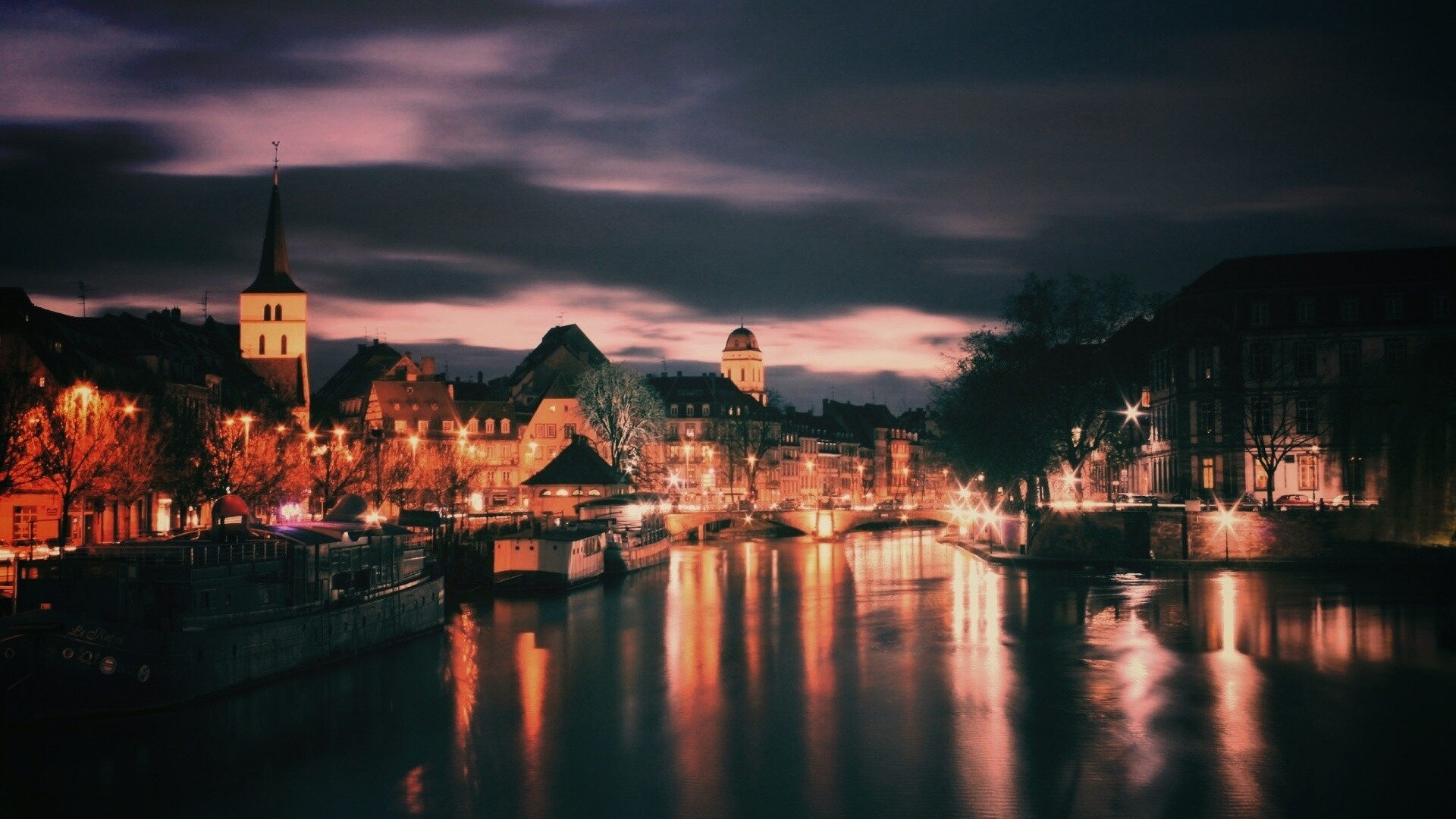 Город Страсбург обои