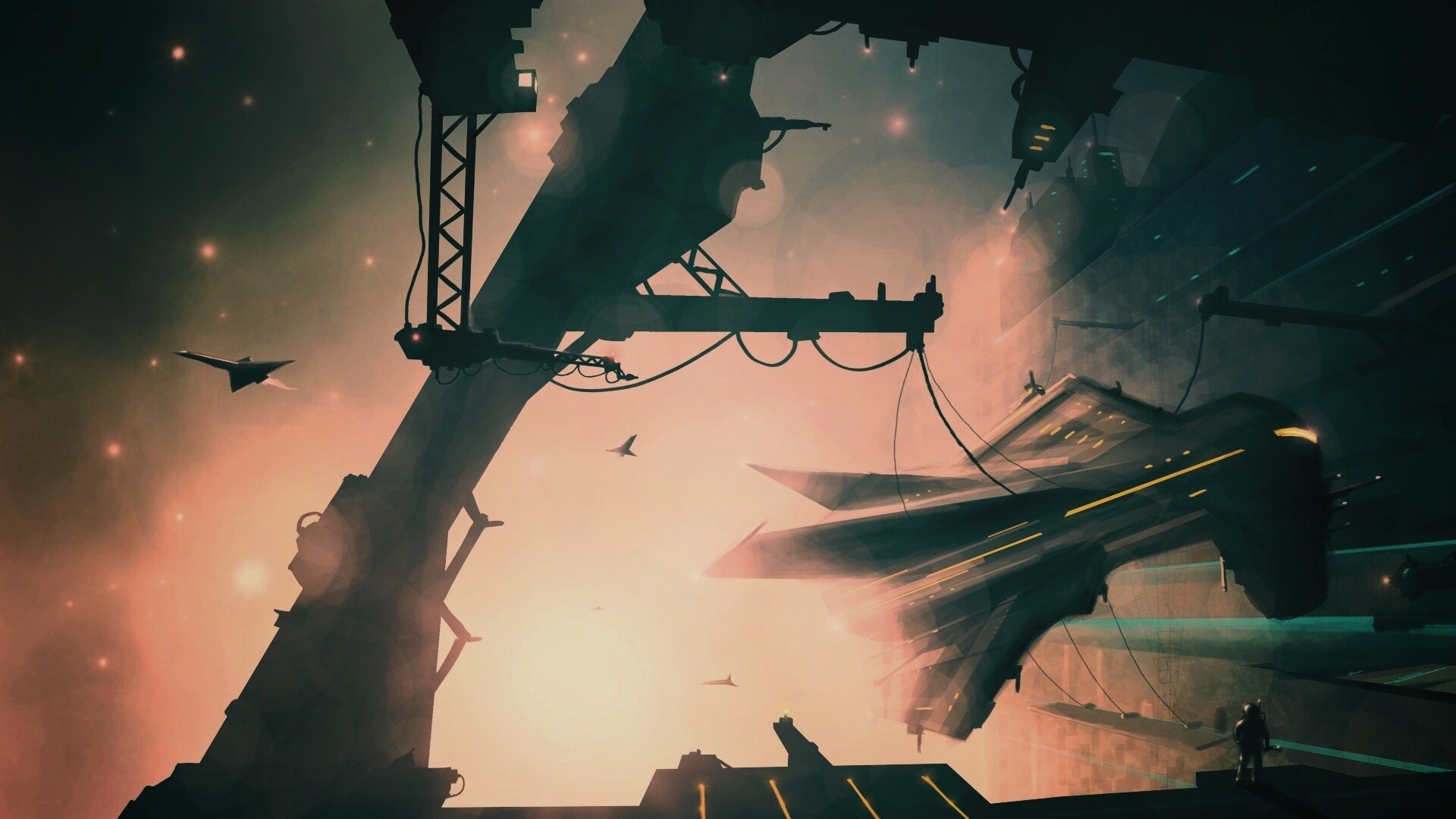 Космопорт обои