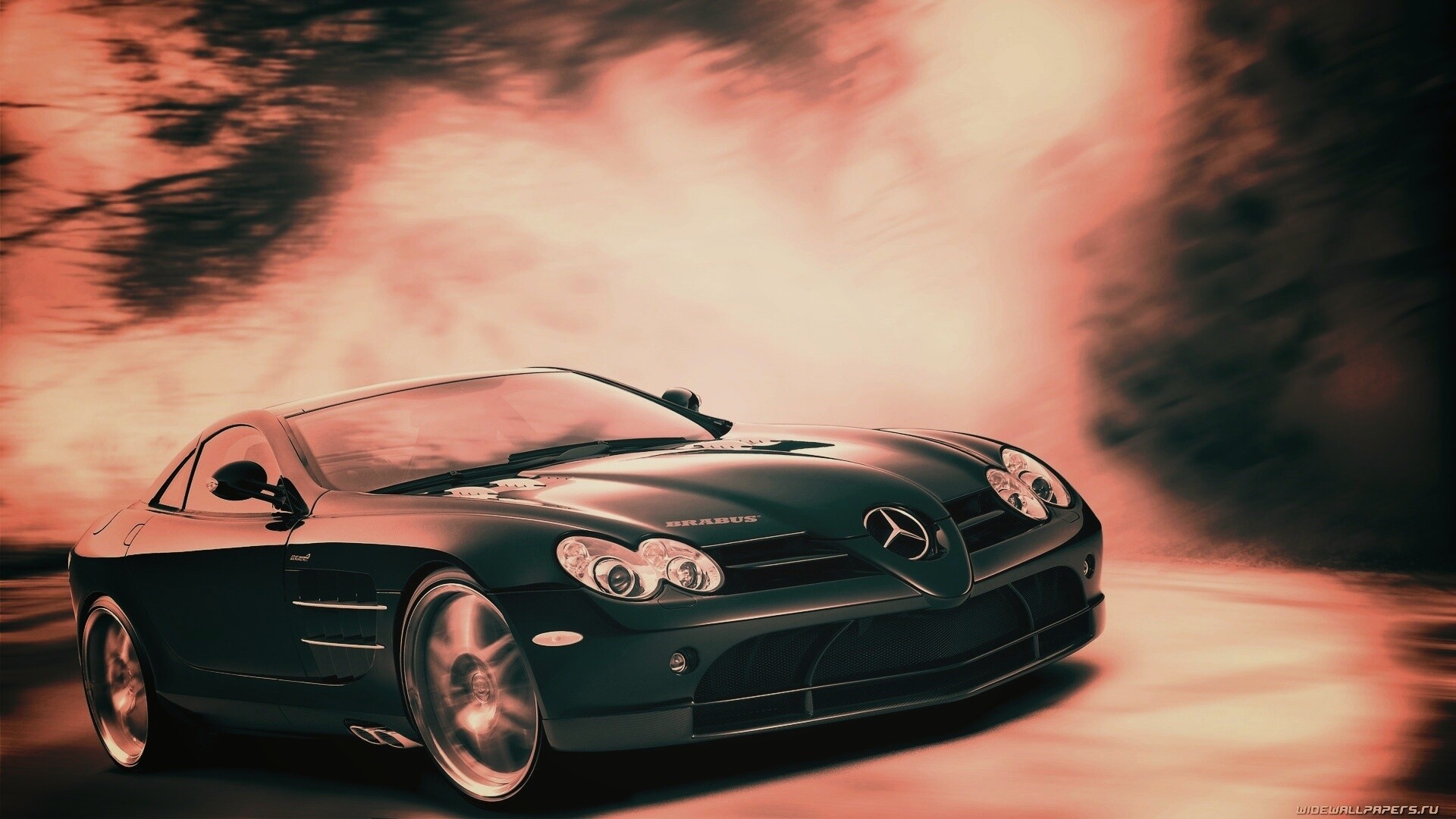 Двухместный мерседес обои