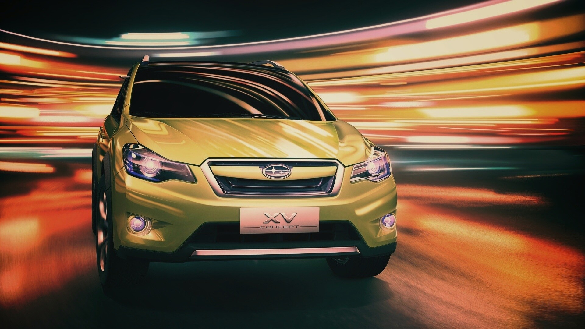 Subaru crossover обои