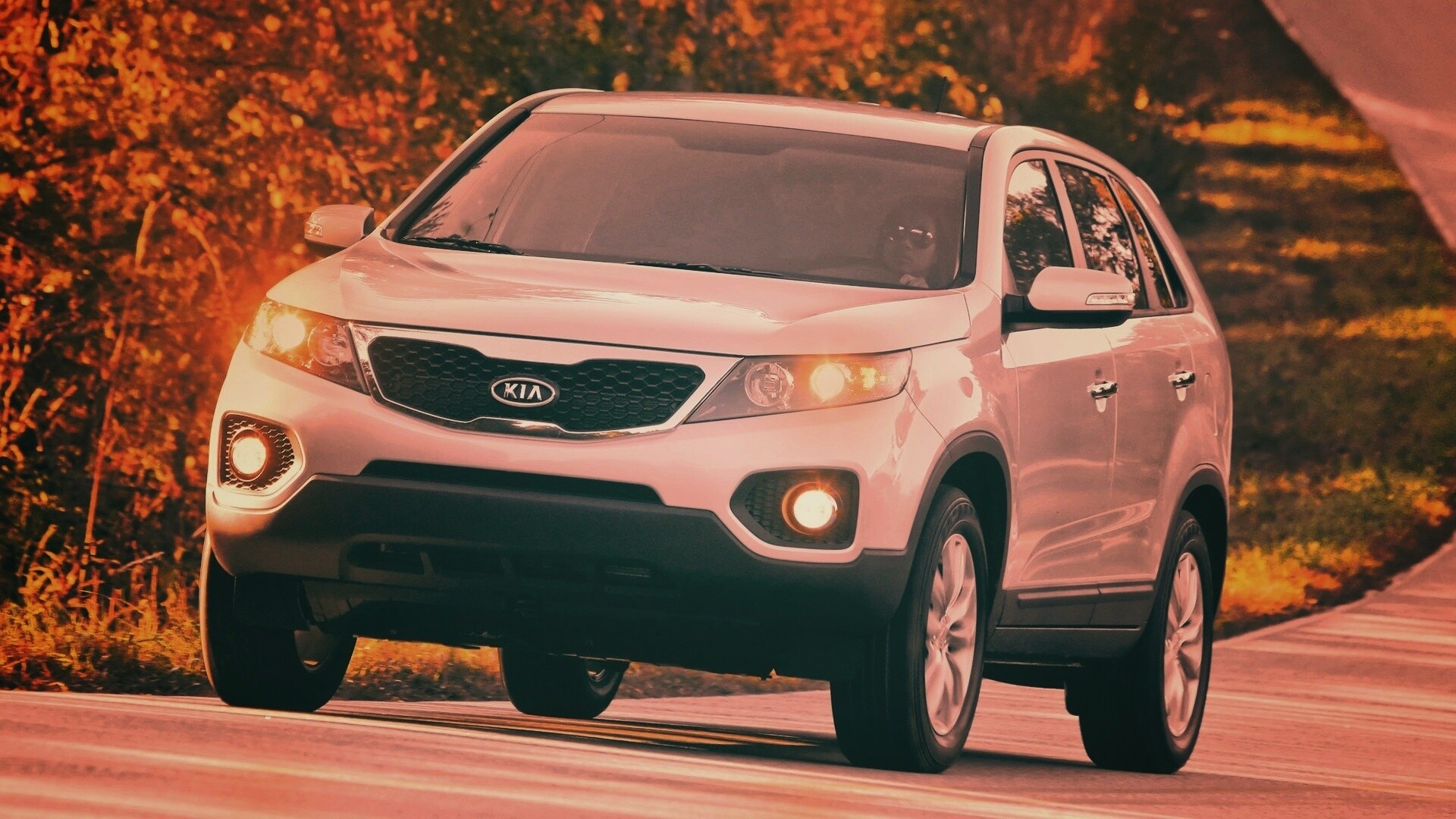Кроссовер КИА обои