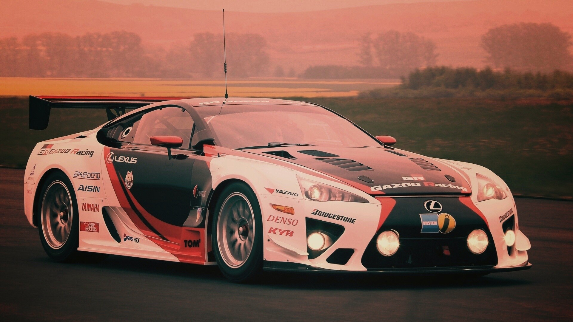 Гоночный Лексус обои