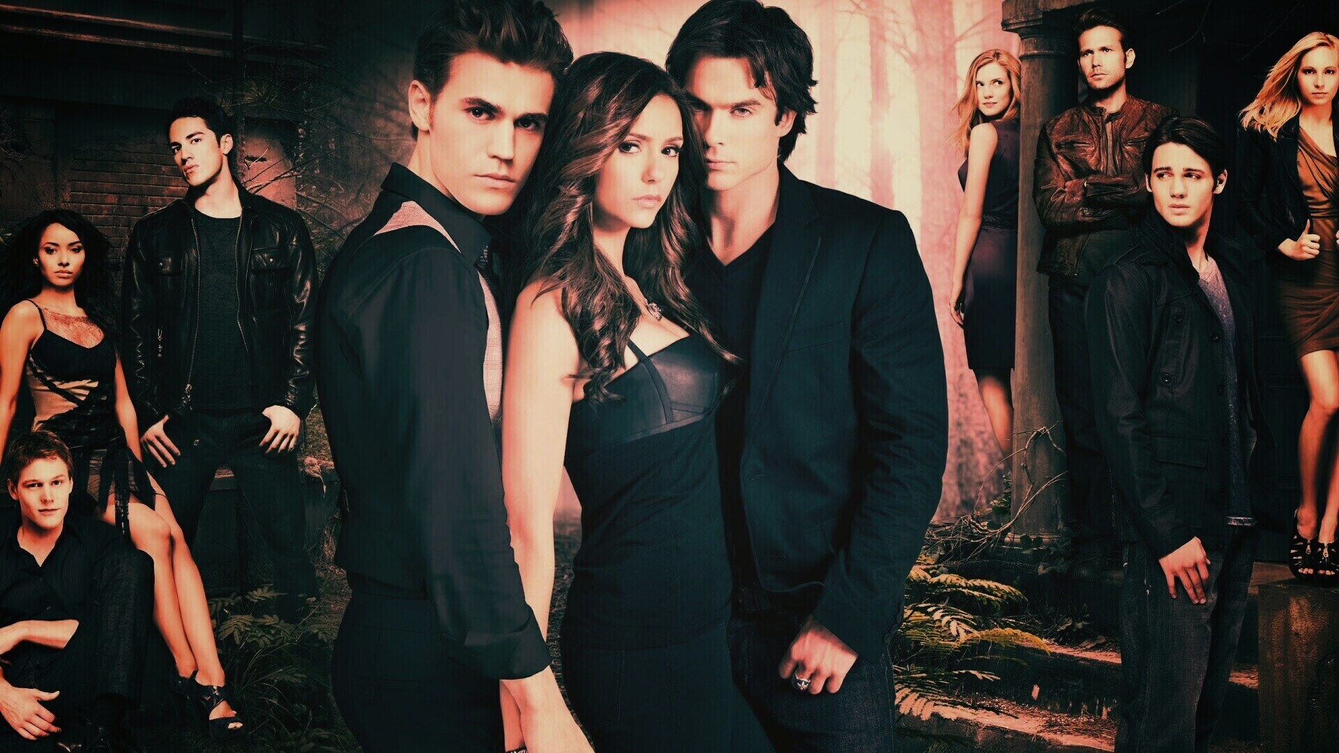 Дневники вампира обои