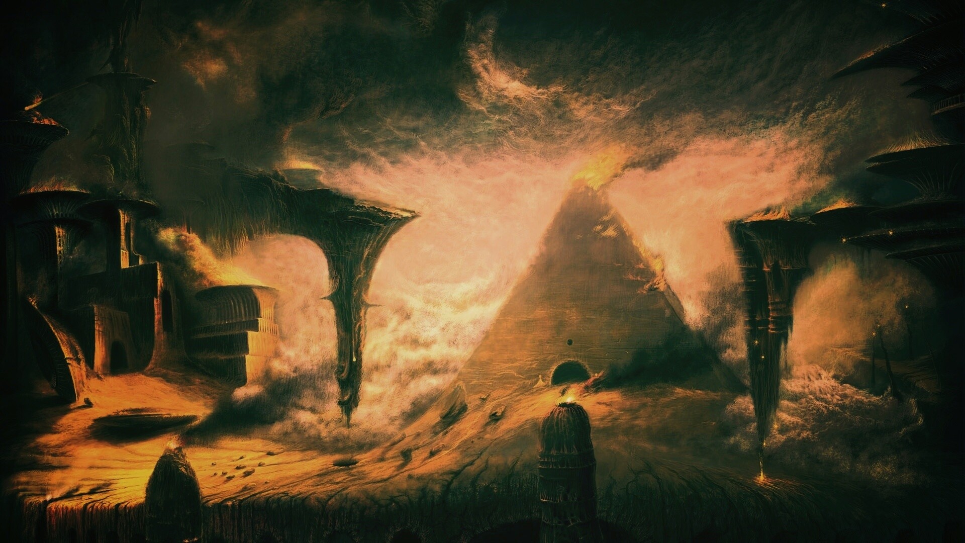 Мир древних обои