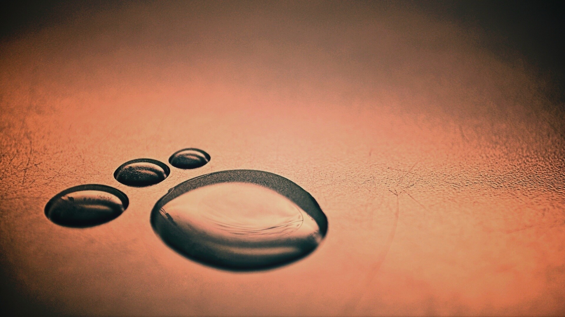 Капли воды обои