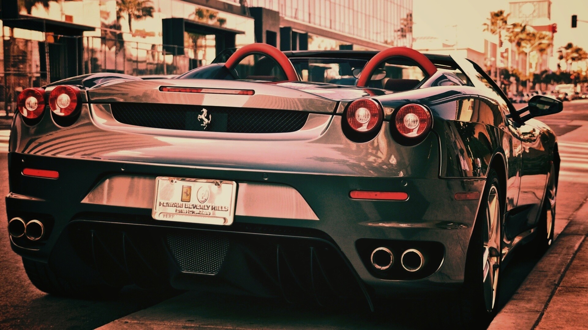 Феррари из Беверли Хиллс обои