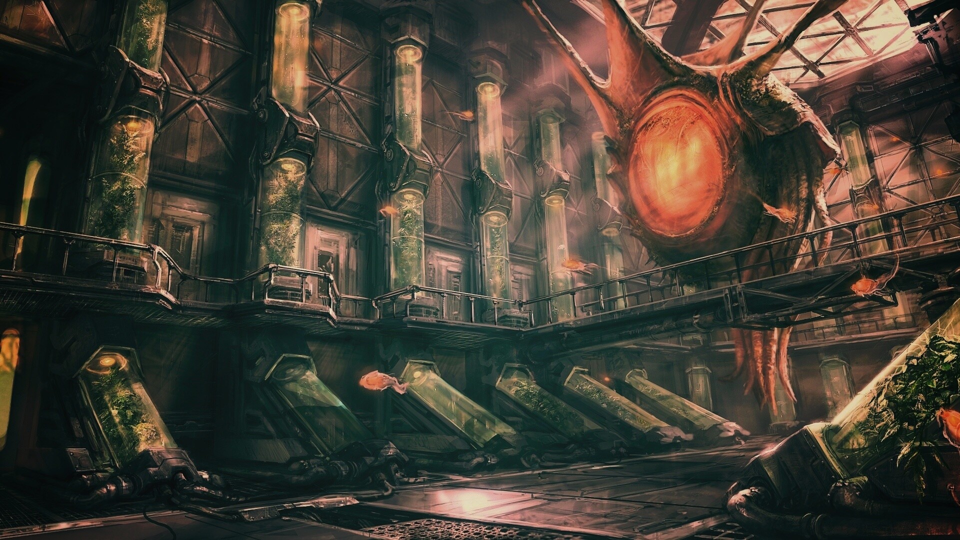 Саркофаги и нечто обои