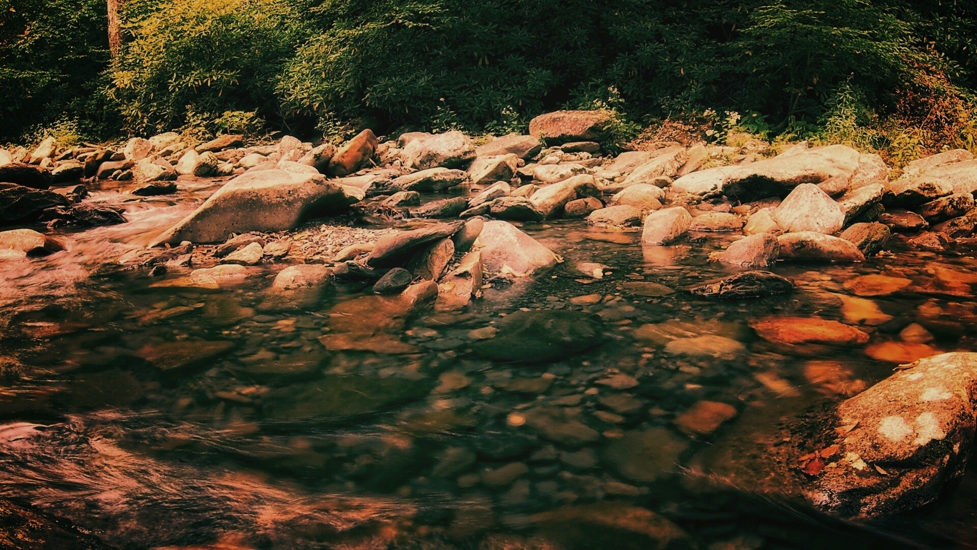 Гораня река обои