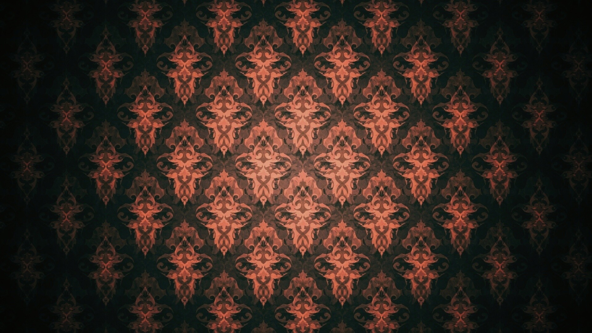 Винтажные узоры обои