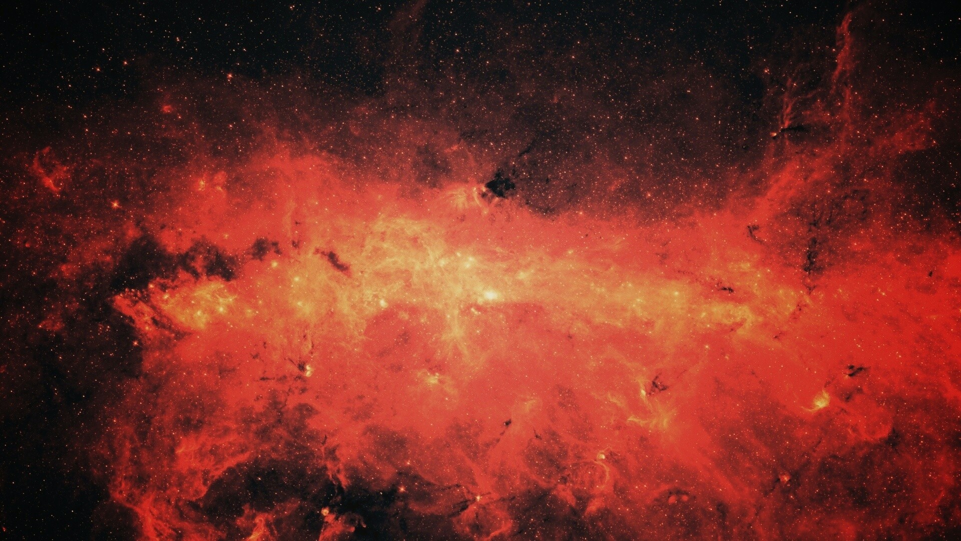 Кроваво-красная бездна обои