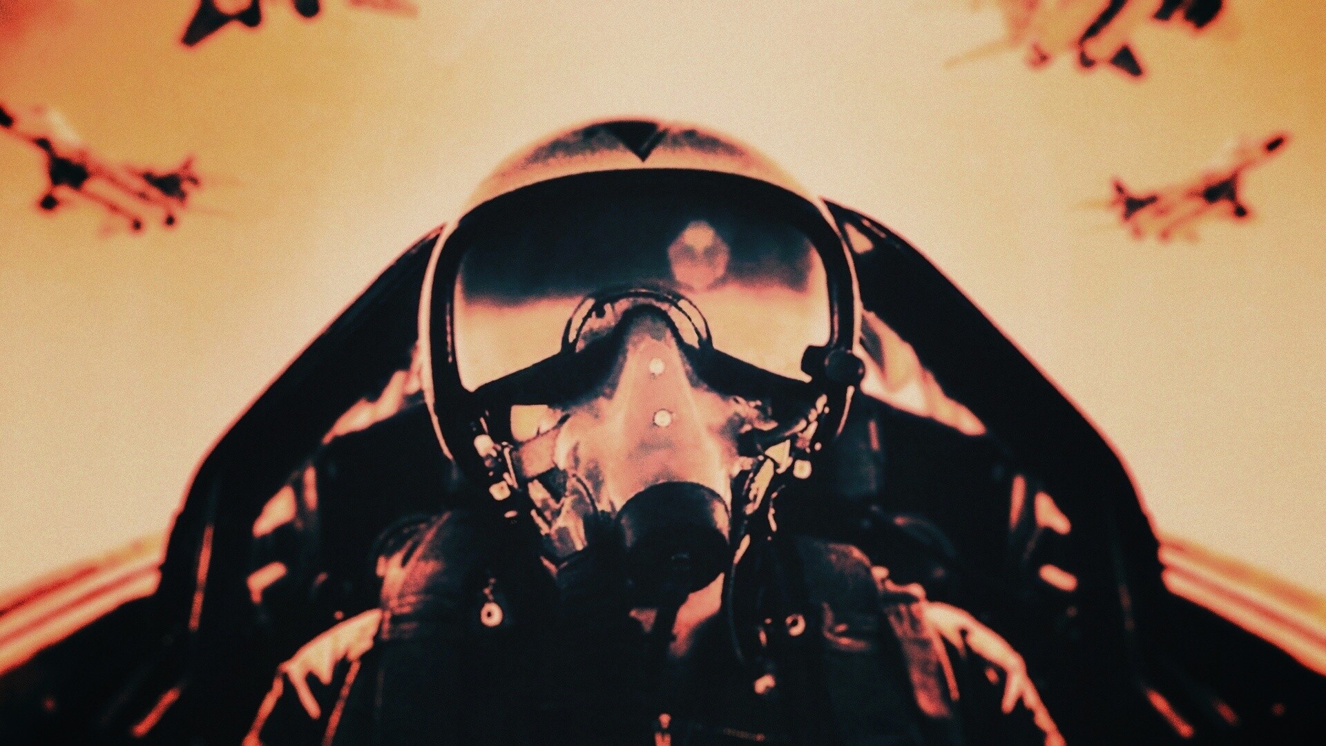 Пилот истребителя обои