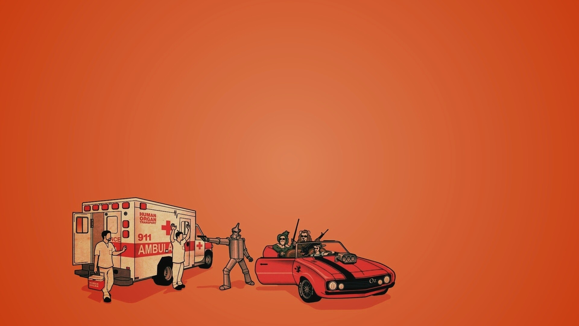 Железный дровосек крадет сердце обои