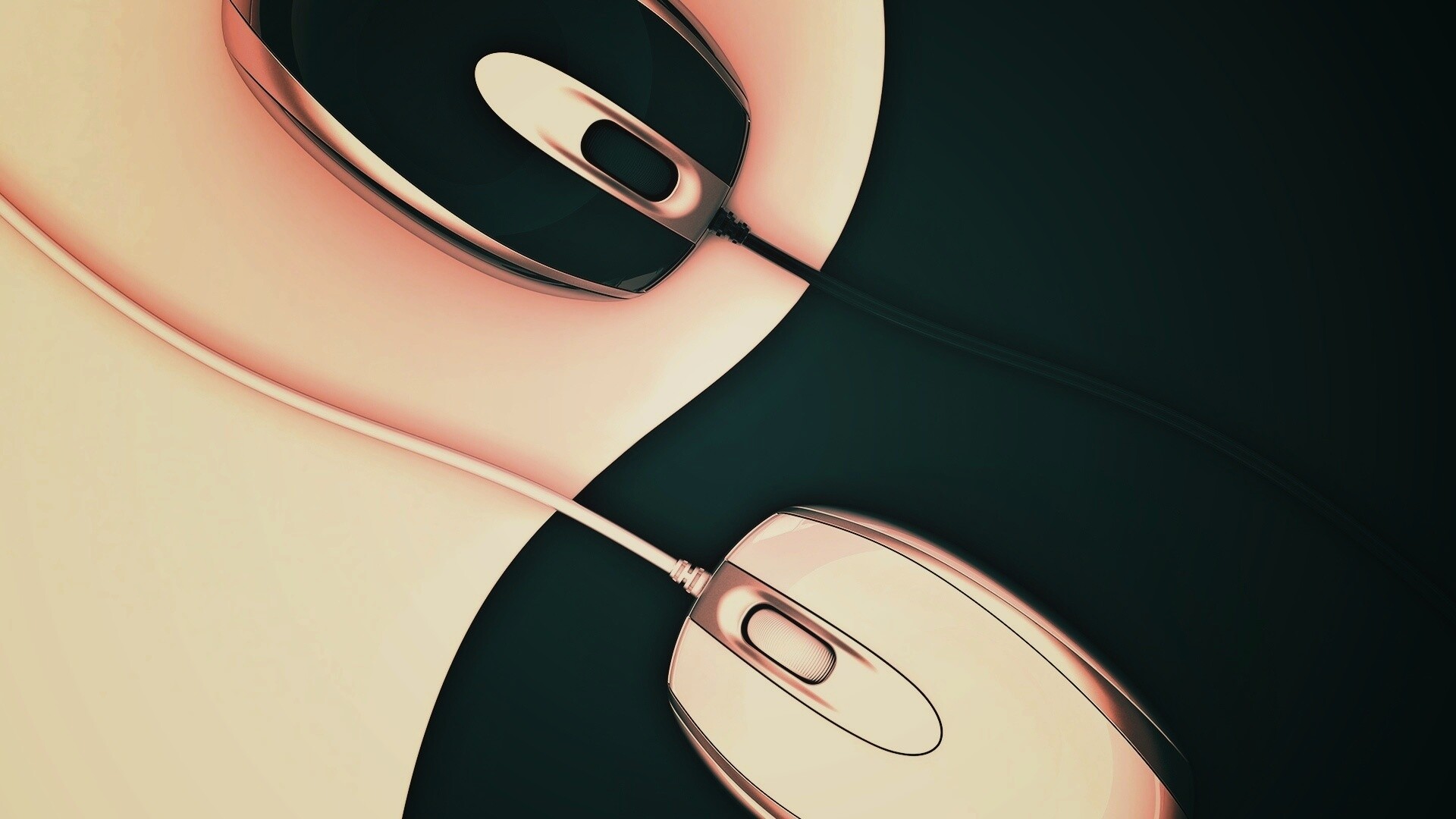 Инь Янь мышки обои